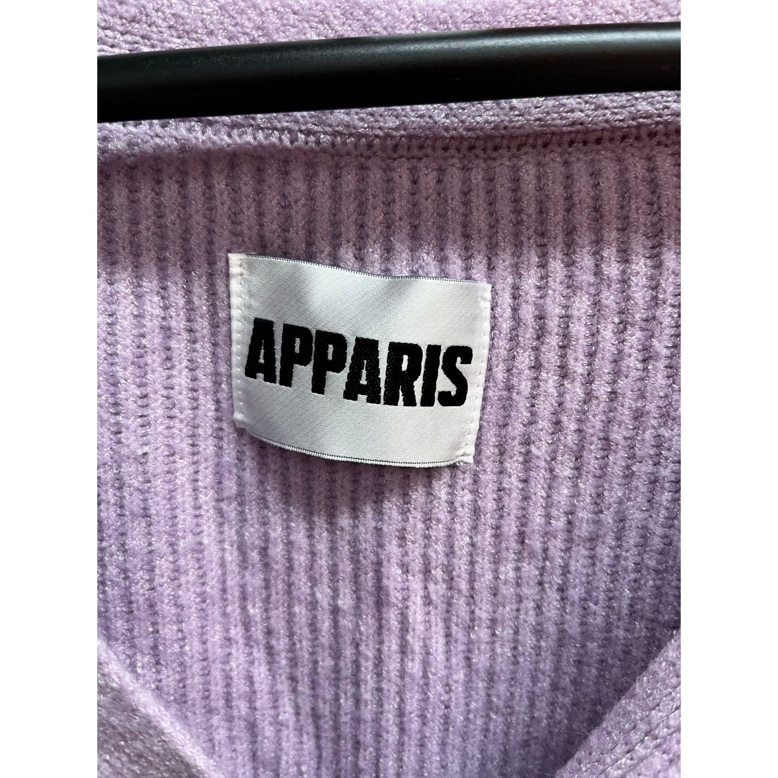 APPARIS Apparis- Molly Cropped Cardigan / Lavender / M Size M / US 6-8 / IT 42-44 - 3 Thumbnail