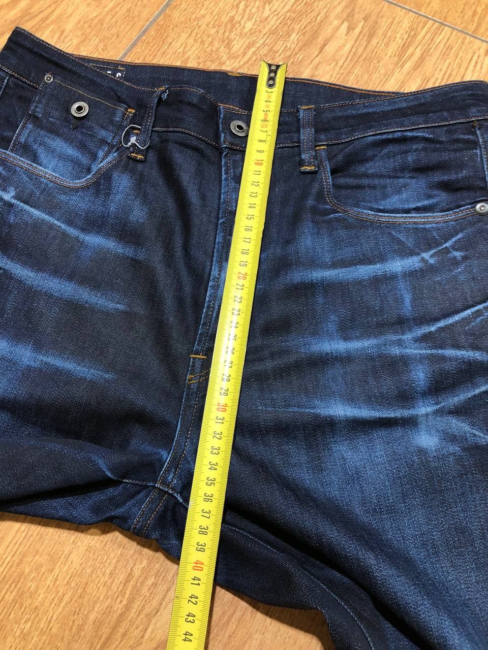 G-Star G Star Raw Jeans Type C 3D Super Slim Denim Stretch Size US 33 - 15 Thumbnail