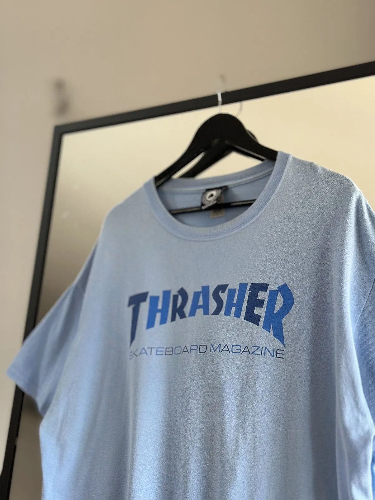Thrasher Vintage Thrasher T-shirt Sk8 Stussy style Faded Y2K USA Size US XL / EU 56 / 4 - 7 Thumbnail
