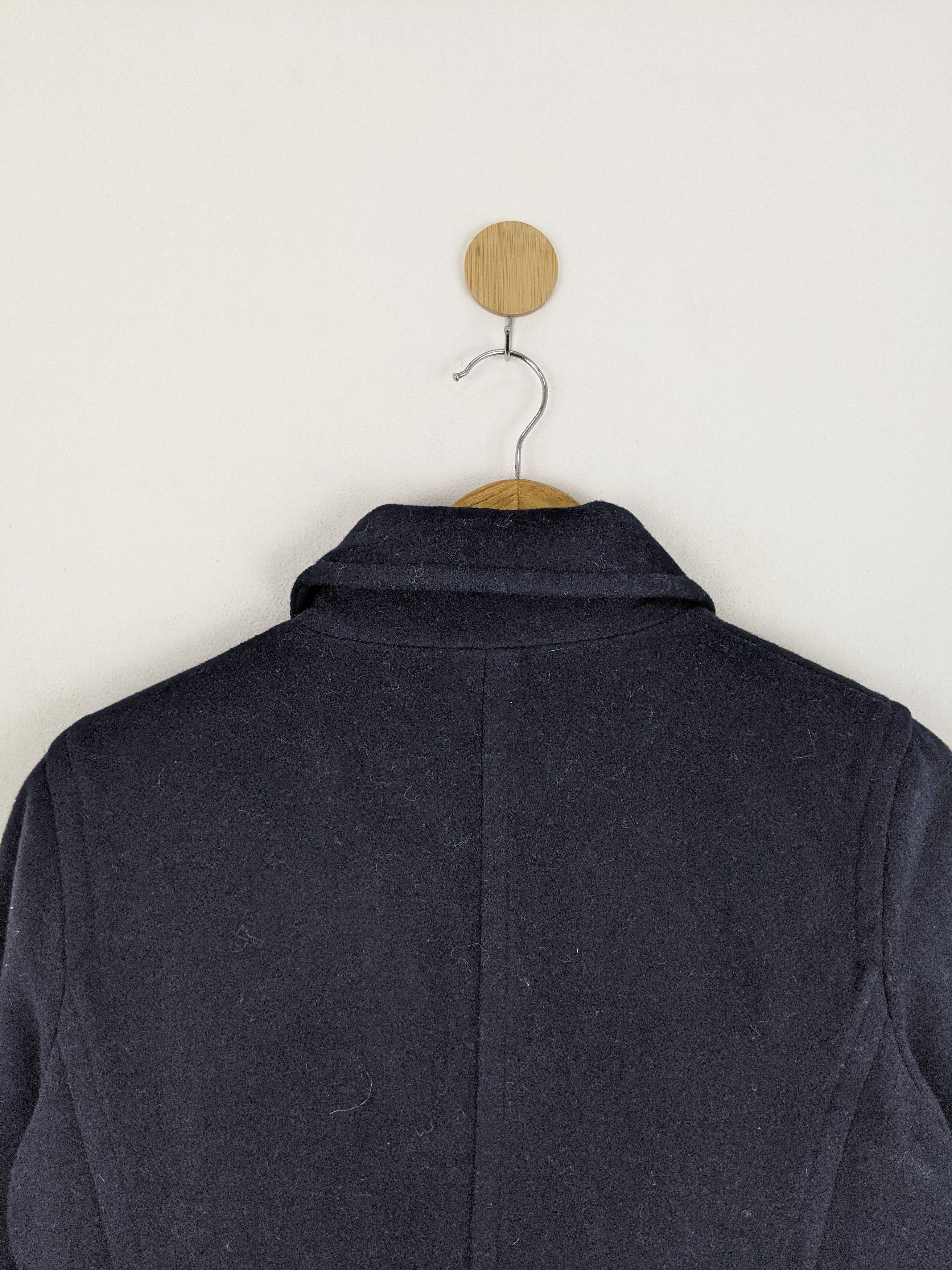 Lacoste Vintage Lacoste Wool Peacoat Blazer Jacket MJ0109Z Size US XXS / EU 40 - 4 Thumbnail