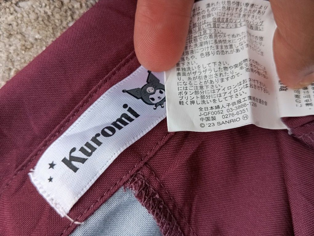 Japanese Brand Kuromi 😈 Shirt Gothic Emo Sanrio Hello Kitty Size L / US 10 / IT 46 - 4 Thumbnail