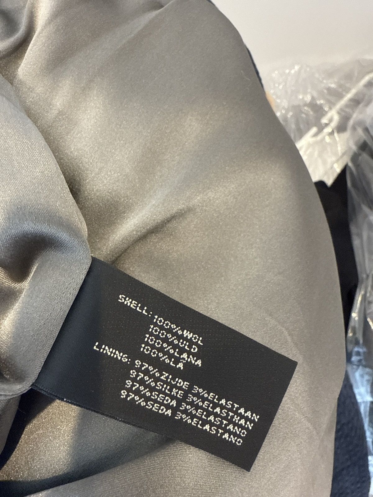 Polo Ralph Lauren Grey fine wool felt fully silk lined Size M / US 6-8 / IT 42-44 - 8 Thumbnail