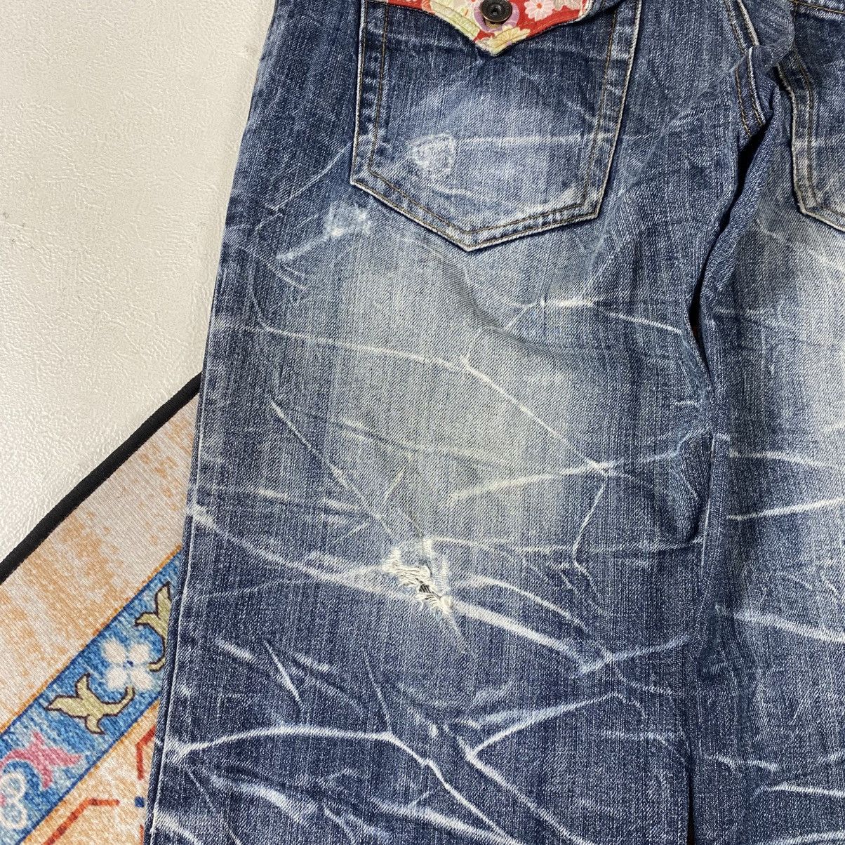 Japanese Brand Nylaus Double Waist Jeans Pants Size US 31 - 13 Thumbnail