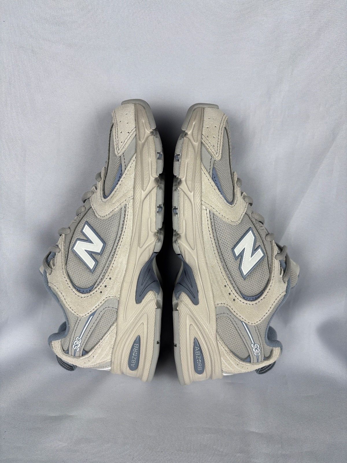 New Balance New Balance 530 Grey Matter Sea Blue Shoes US 6 UK 4 EU 37 Size US 6 / IT 36 - 6 Thumbnail