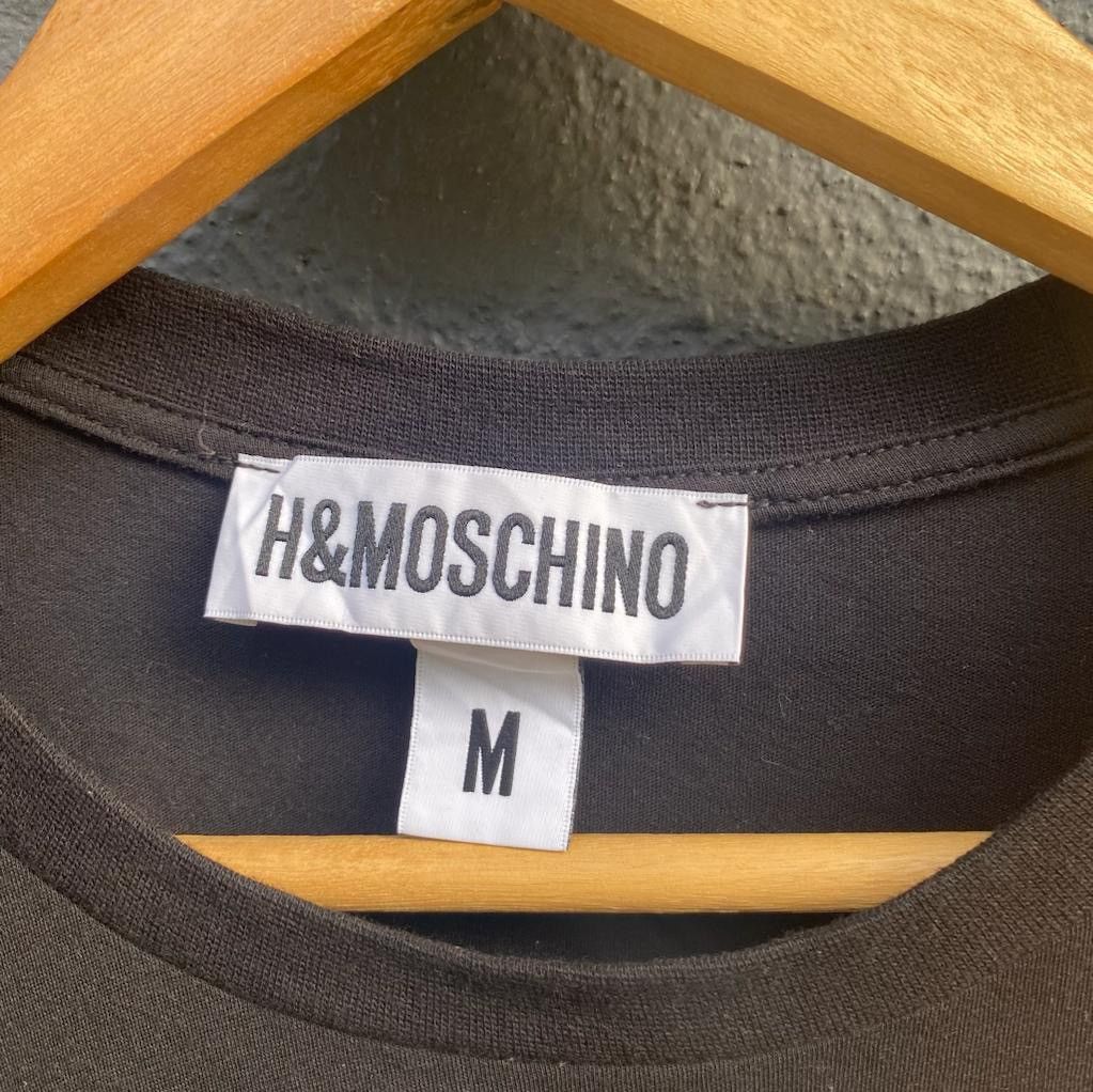 Moschino Moschino x H&M Designer Big Logo Tee Size US M / EU 48-50 / 2 - 4 Thumbnail