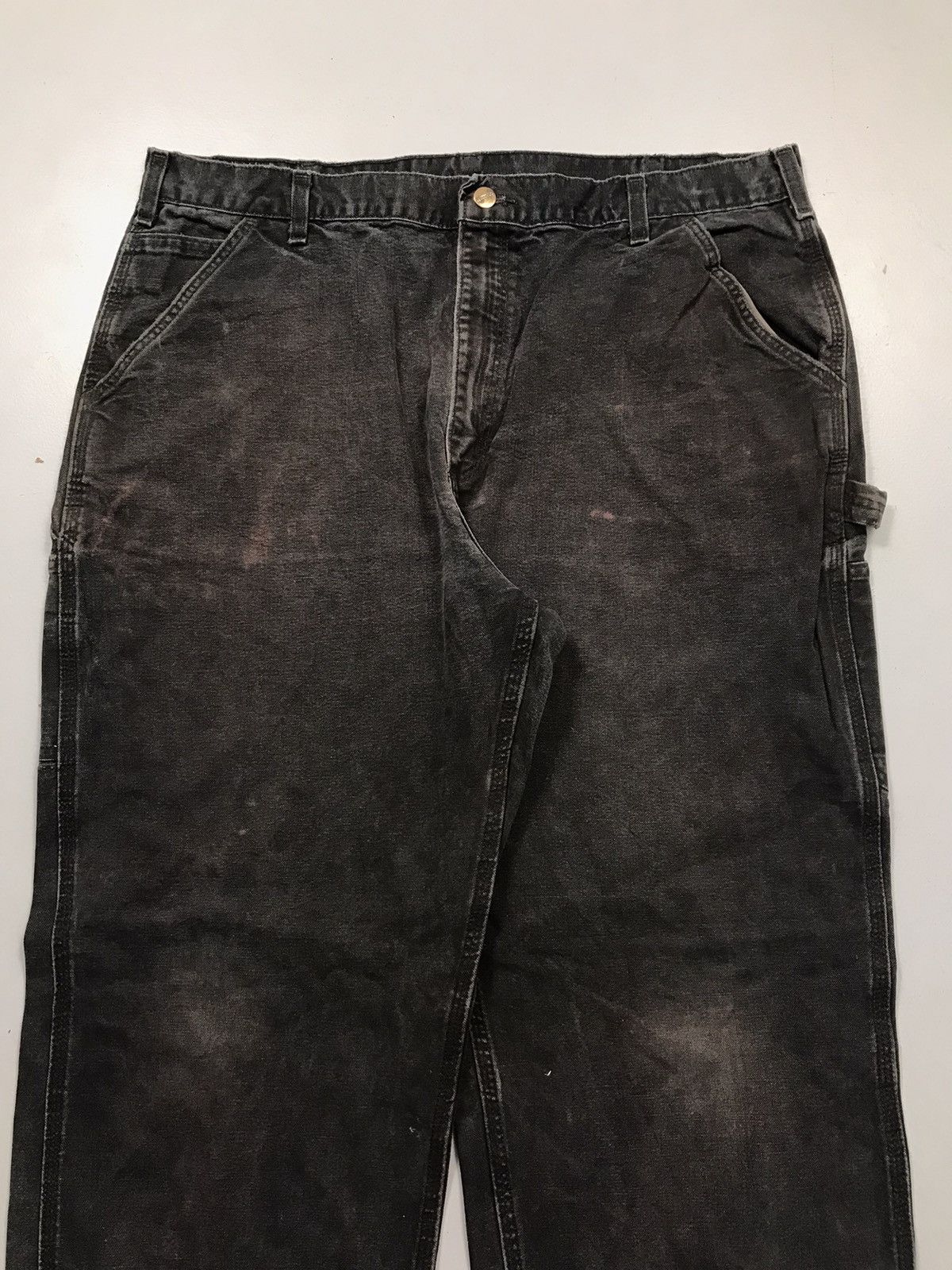 Carhartt Vintage Carhartt B11 BLK carpenter denim Size US 38 / EU 54 - 5 Thumbnail
