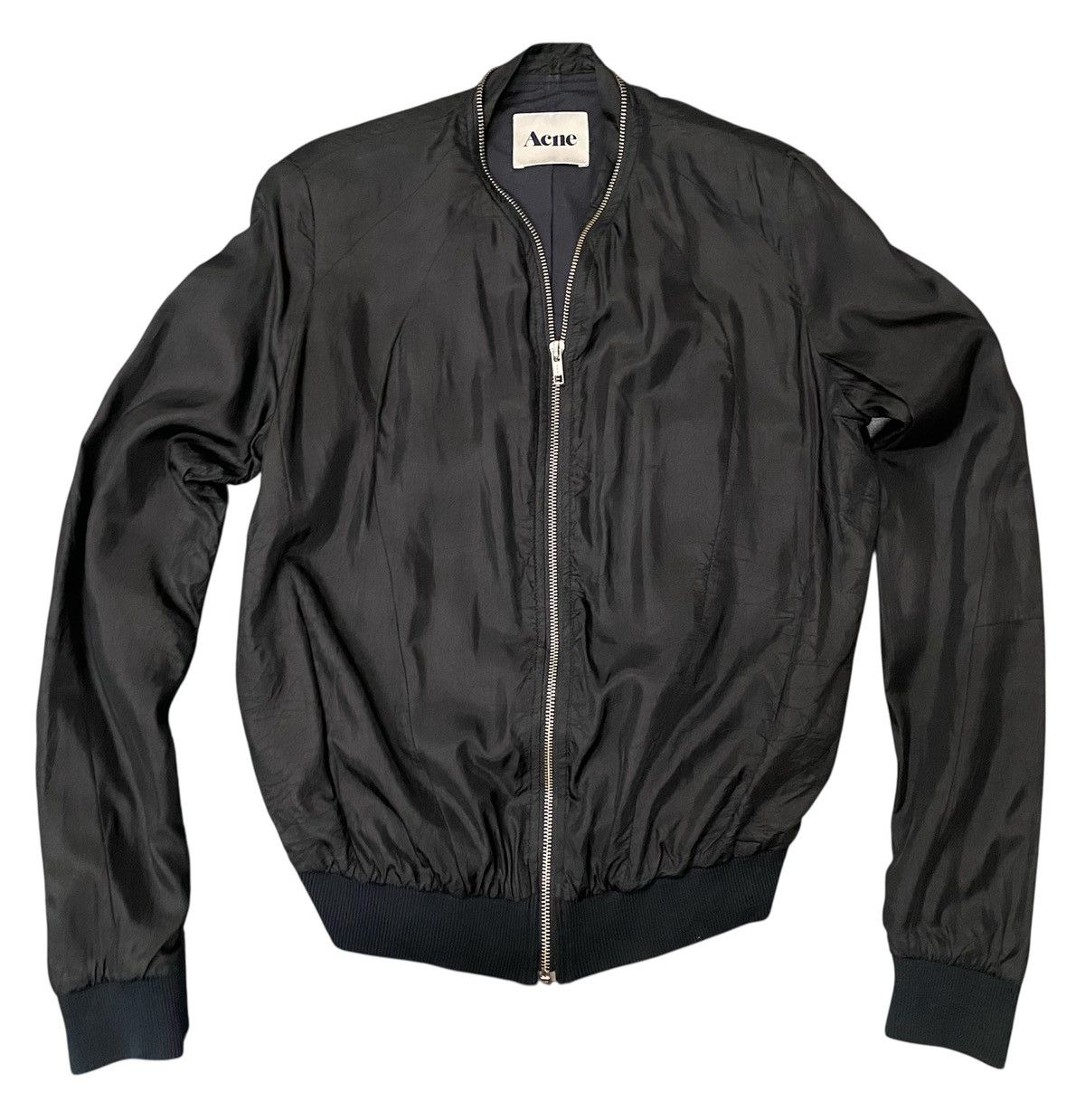 Acne Studios ACNE Studios Zip Design Blouson Jacket Black DARK SS11 Size US S / EU 44-46 / 1 - 1 Thumbnail