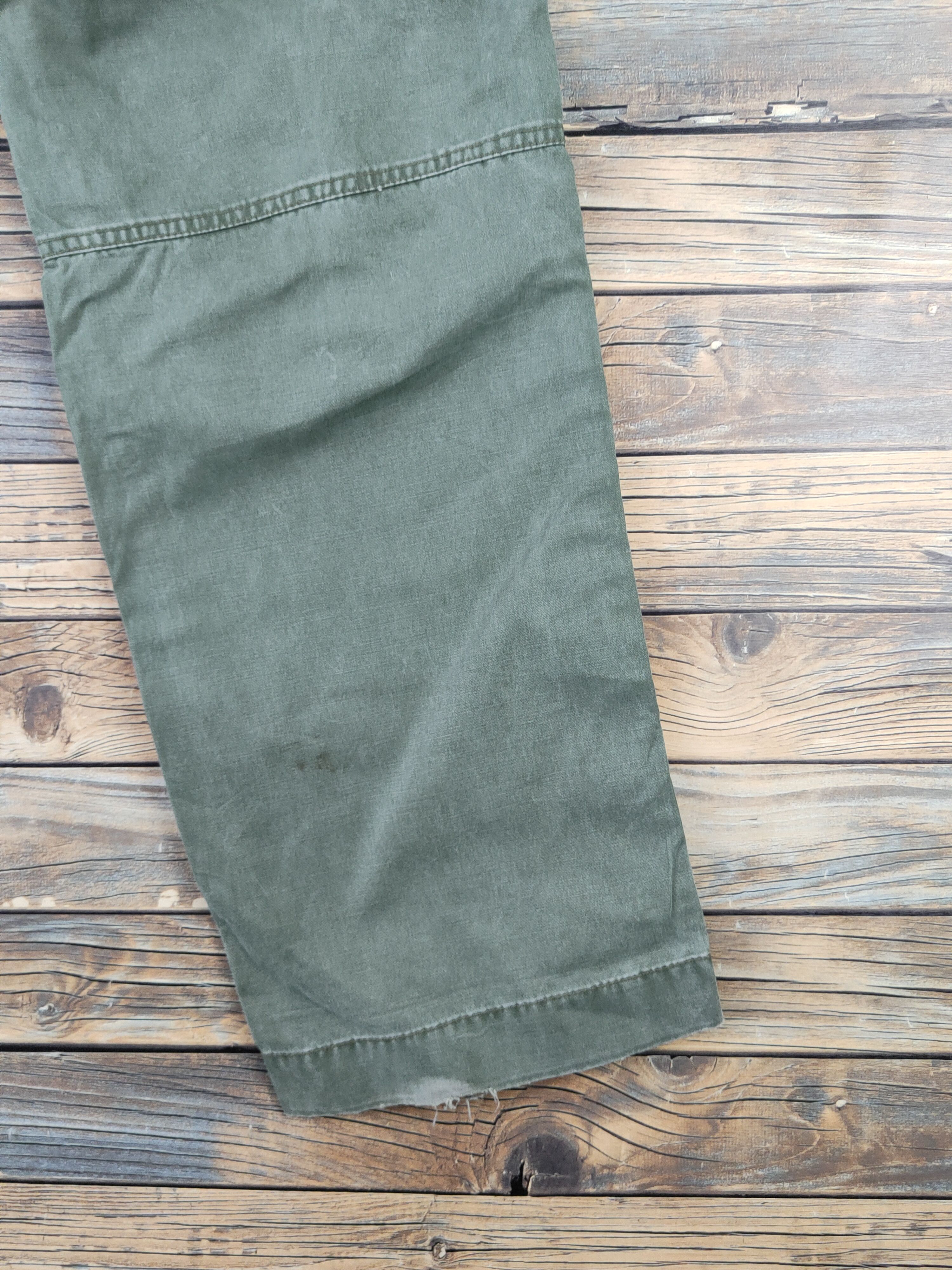 Japanese Brand DL Gap Green Multipocket Tactical Cargo Pants #093 Size US 29 - 11 Thumbnail