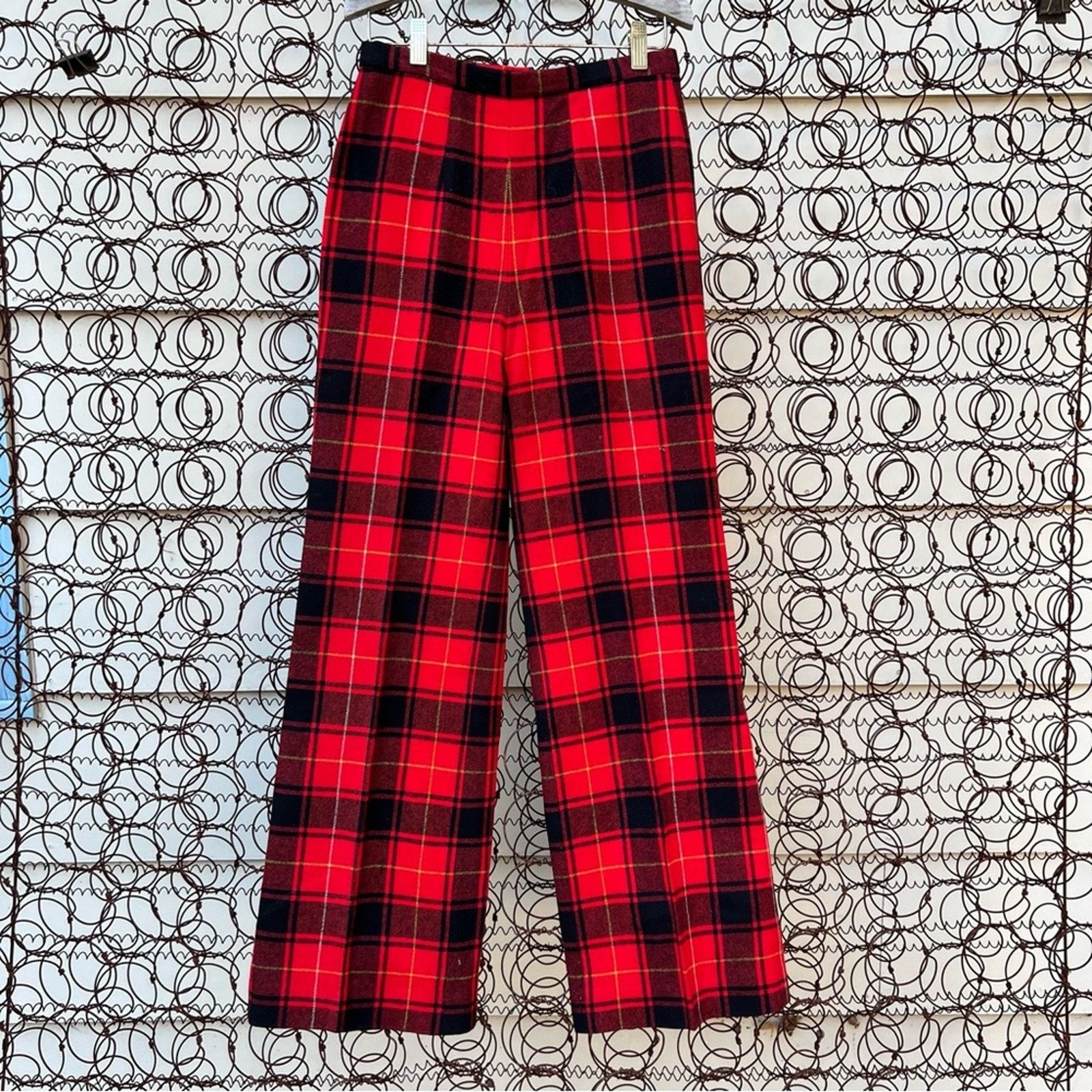 Pendleton Vintage Pendleton tartan plaid slack trouser pants Size 26" / US 2 / IT 38 - 1 Thumbnail