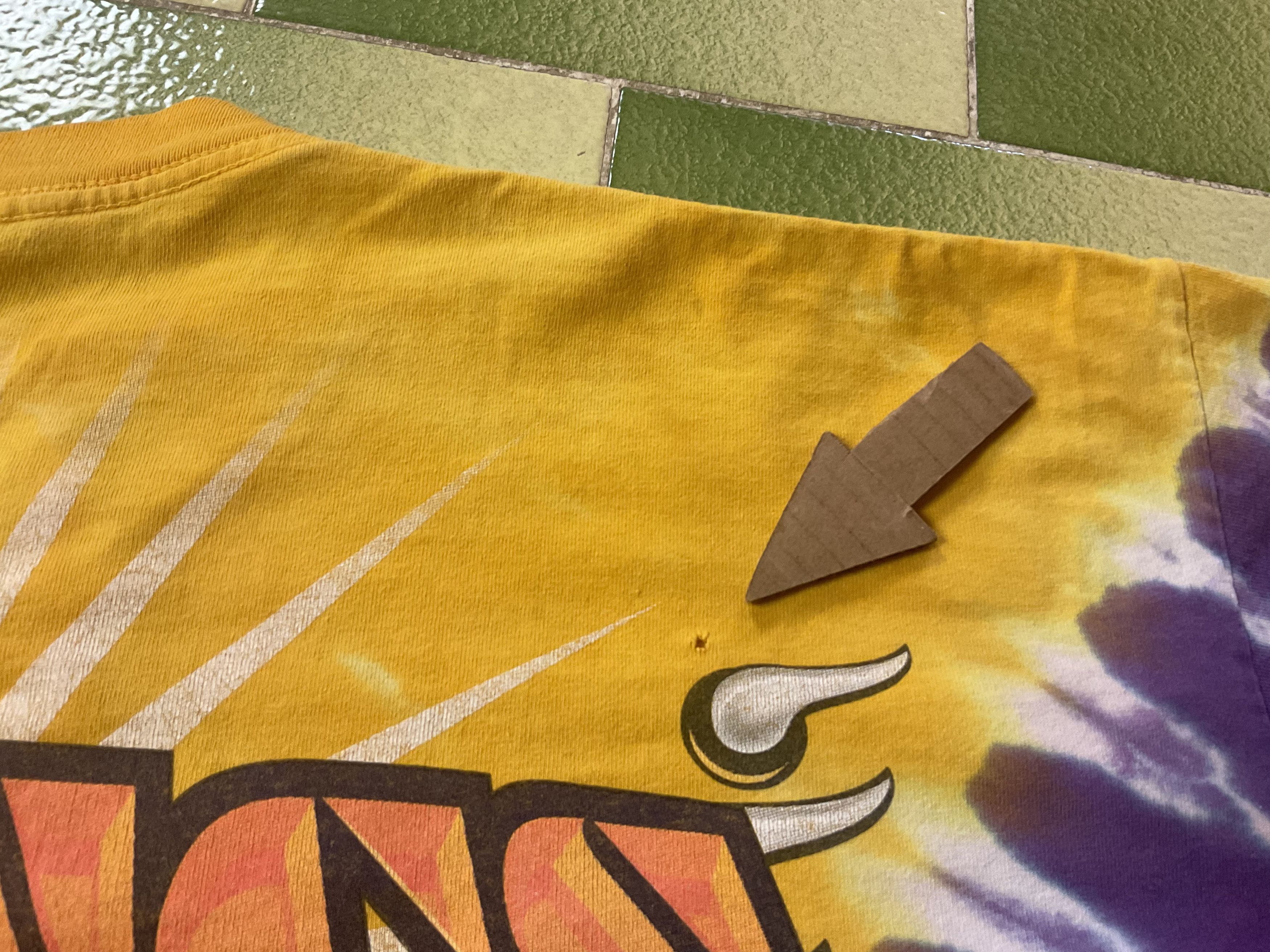 NFL Vintage 90s NFL Minnesota Vikings Tie Dye T-Shirt 2 Sided Size US XXL / EU 58 / 5 - 7 Thumbnail