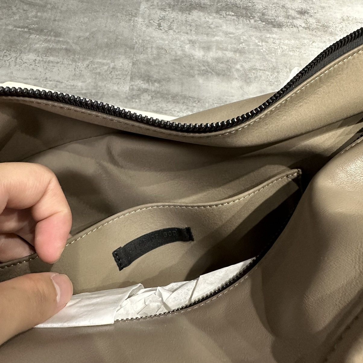 Fear of God Fear of God 7th Newspaper Bag - Taupe Seventh Collection Size ONE SIZE - 5 Thumbnail