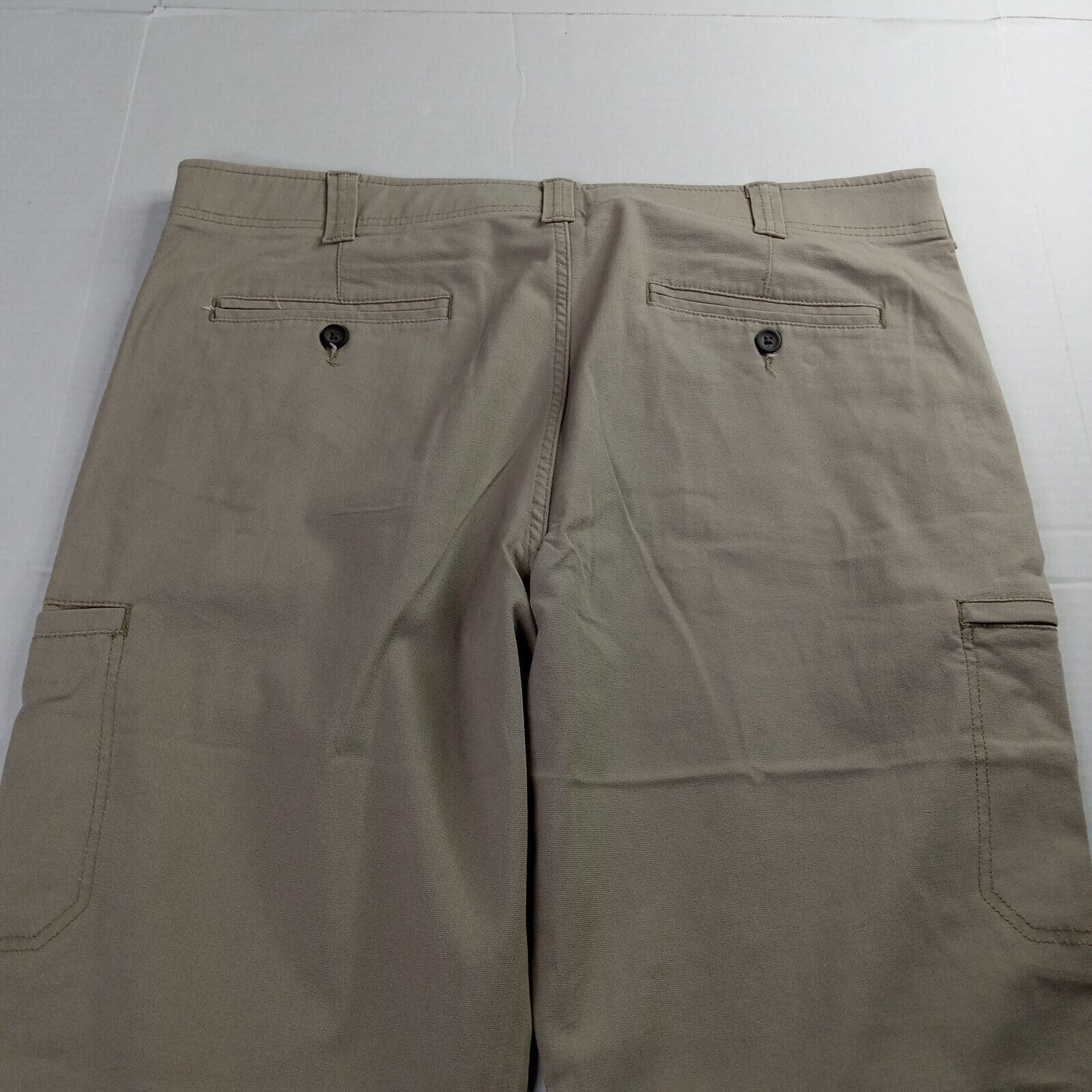 Lee Lee Extreme Comfort Cargo Pants Men 40x32 Beige Straight Fit Size US 40 / EU 56 - 8 Thumbnail