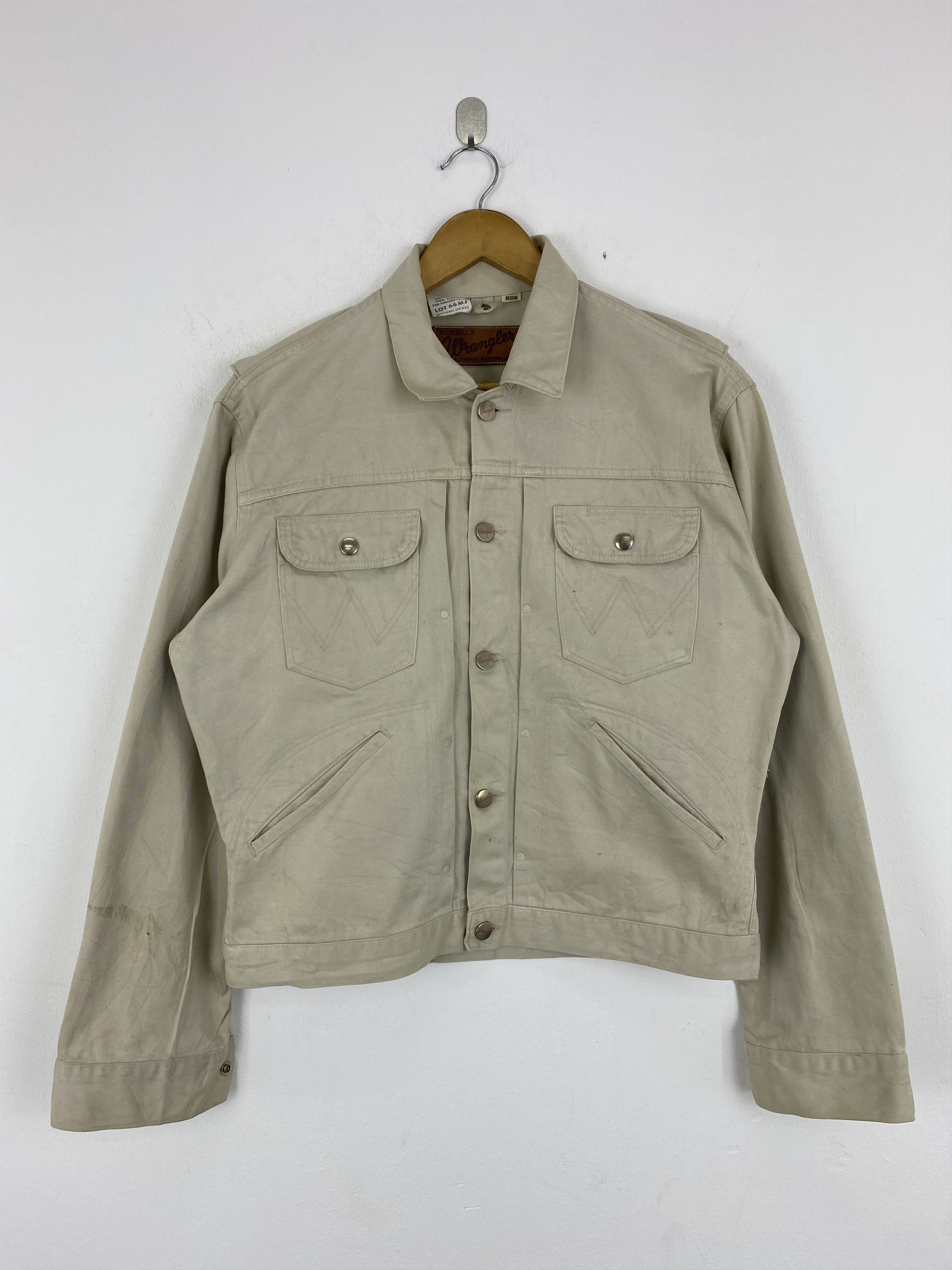 Vintage Vintage Wrangler Western Denim Jacket J2045 Size US M / EU 48-50 / 2 - 1 Thumbnail