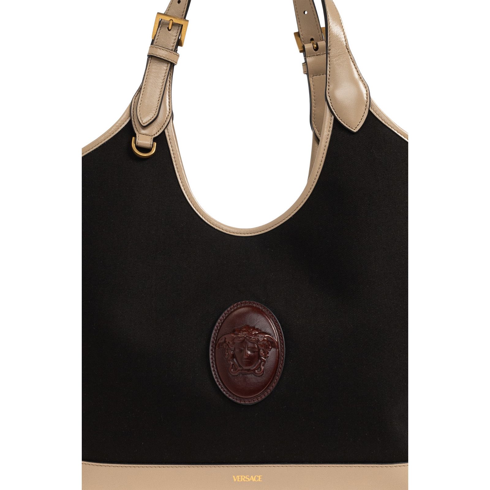 Versace VERSACE Riviere Large Black Tote Bag New & Authentic Size ONE SIZE - 5 Thumbnail