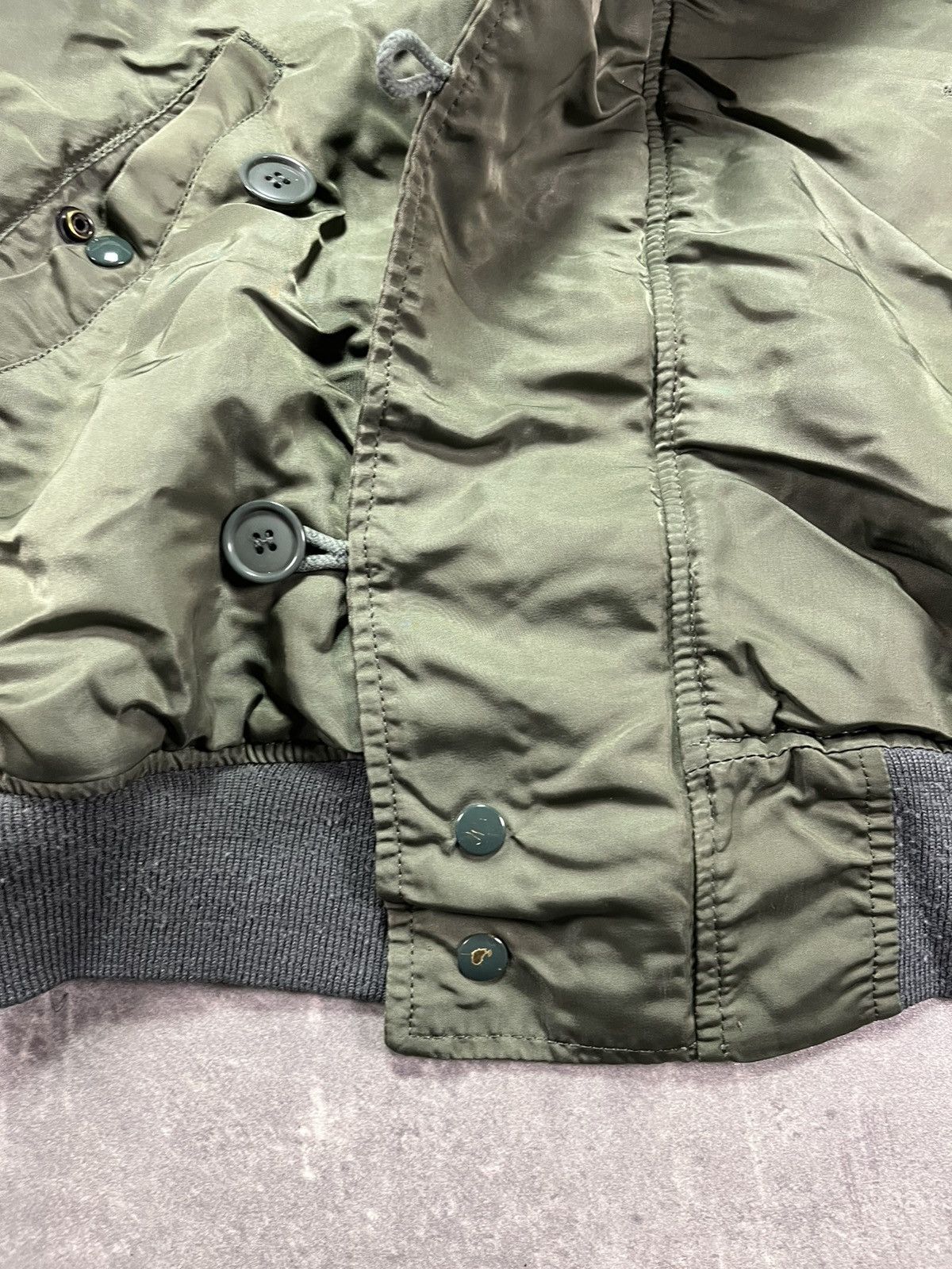 Alpha Industries 80s/90s Alpha Industries N-2B Faux Fur Hooded Bomber Jacket Size US XL / EU 56 / 4 - 9 Thumbnail