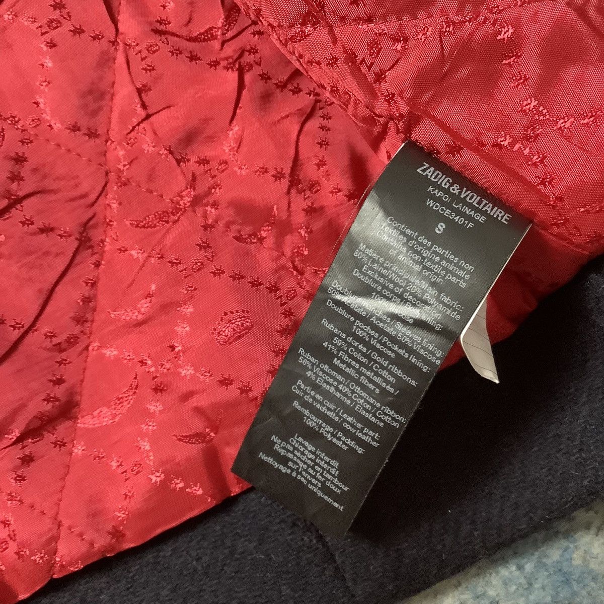 Zadig & Voltaire Zadig & Voltaire Multipocket Bondage Jacket Size US S / EU 44-46 / 1 - 9 Thumbnail
