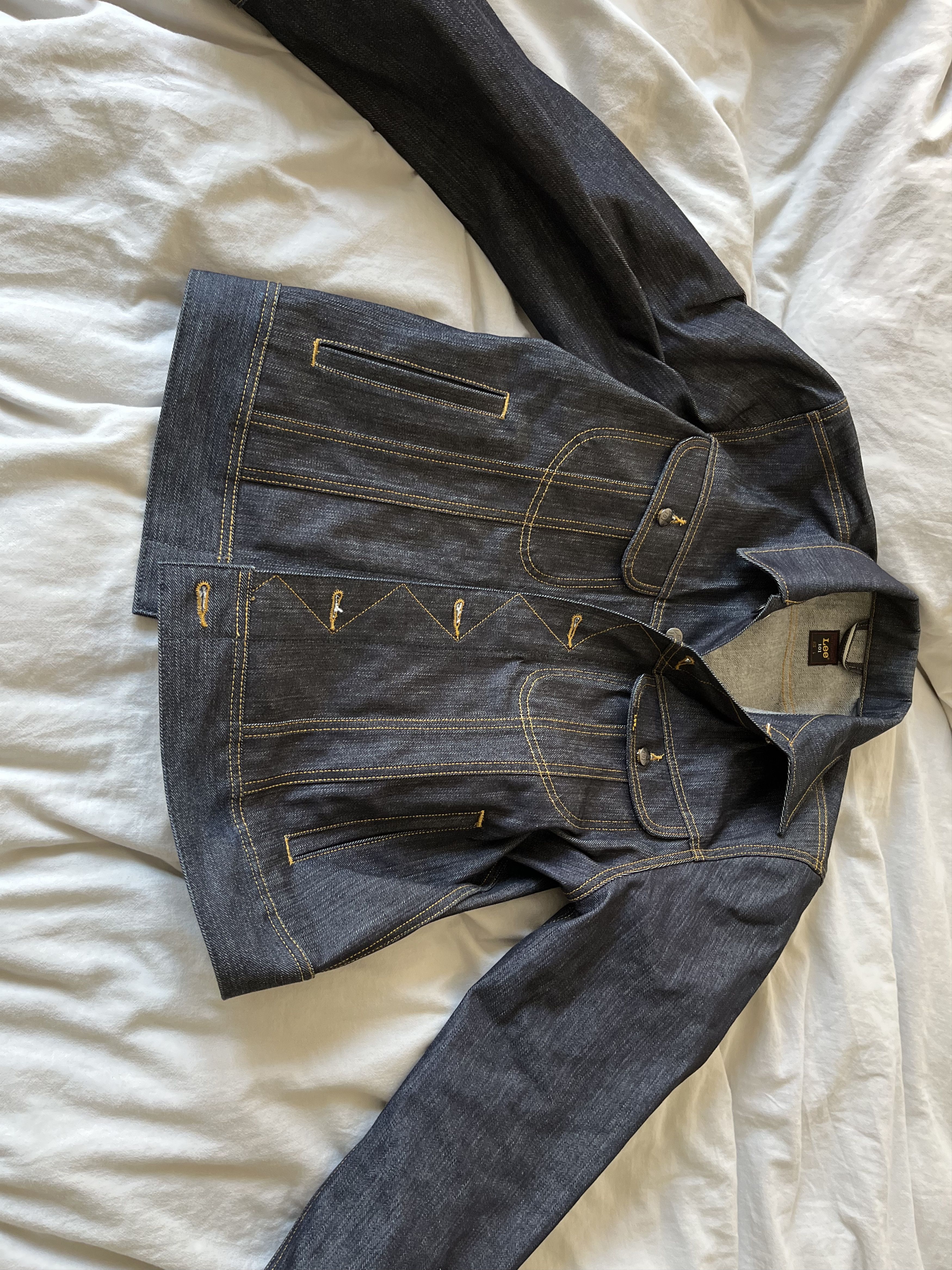 Lee Lee Rigid Denim Jacket Size US L / EU 52-54 / 3 - 1 Preview
