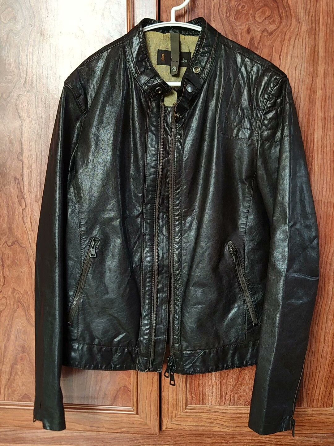 Boggi Brogden Calfskin Leather Jacket Italy Size US S / EU 44-46 / 1 - 1 Thumbnail