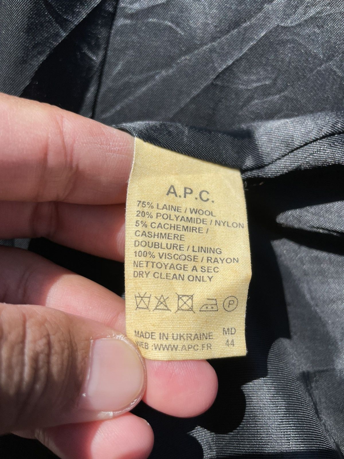 A.P.C. 🔥Accept Binding Offer🔥 A.P.C Wool Long Jacket Size US XS / EU 42 / 0 - 7 Thumbnail