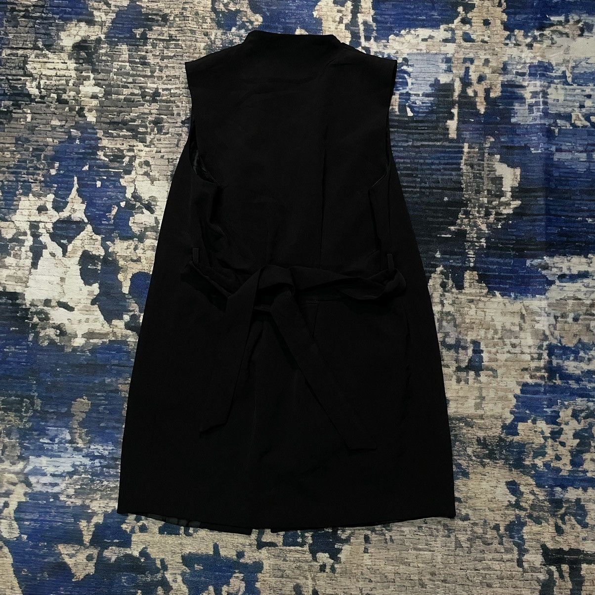 Yohji Yamamoto Zara Sleeveless Double Breasted Dress Tie Belt Yohji Style Size S / US 4 / IT 40 - 17 Thumbnail