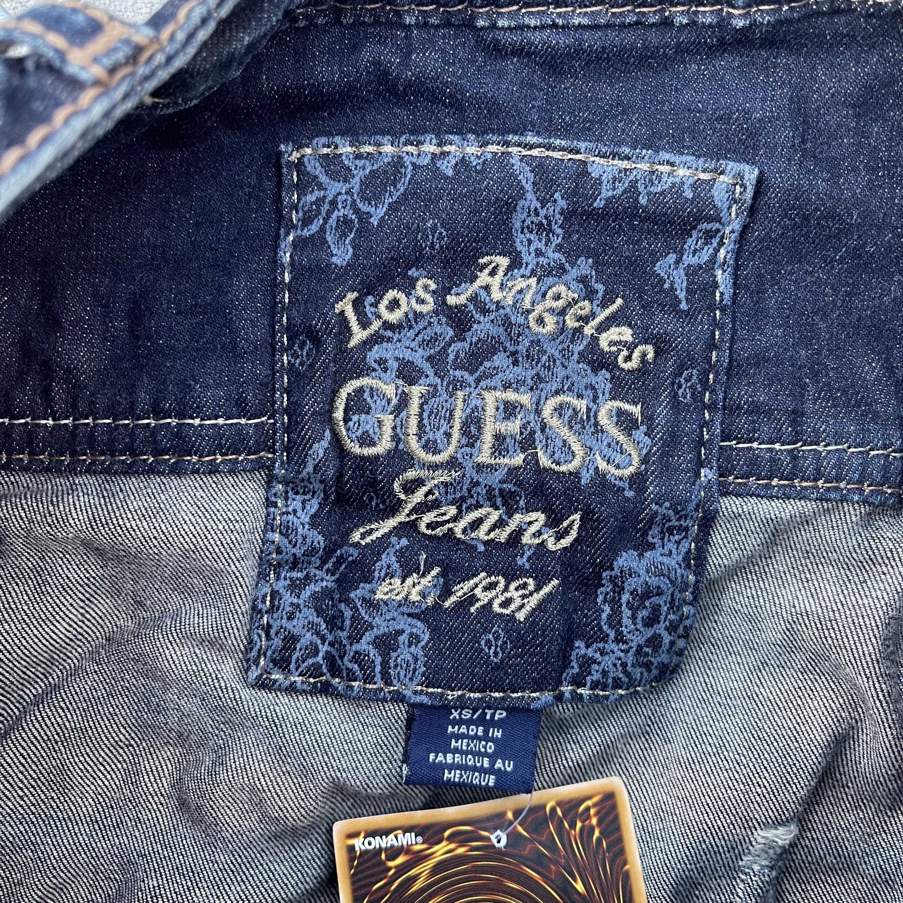 Guess GUESS Los Angeles Jeans Denim Top Size XS / US 0-2 / IT 36-38 - 3 Thumbnail