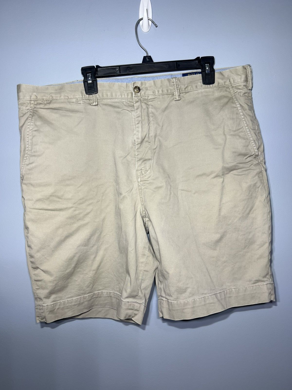 Polo Ralph Lauren Polo Ralph Lauren Men's Stretch Classic Fit Khaki Flat Front Size US 40 / EU 56 - 2 Thumbnail