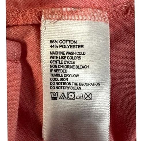Tommy Bahama Tommy Bahama Polo Shirt Mens XL Pink Short Sleeve Logo Rugby Casual Lightweight Breathable Easy Care Collared Solid Pattern Preppy Size US XL / EU 56 / 4 - 5 Thumbnail
