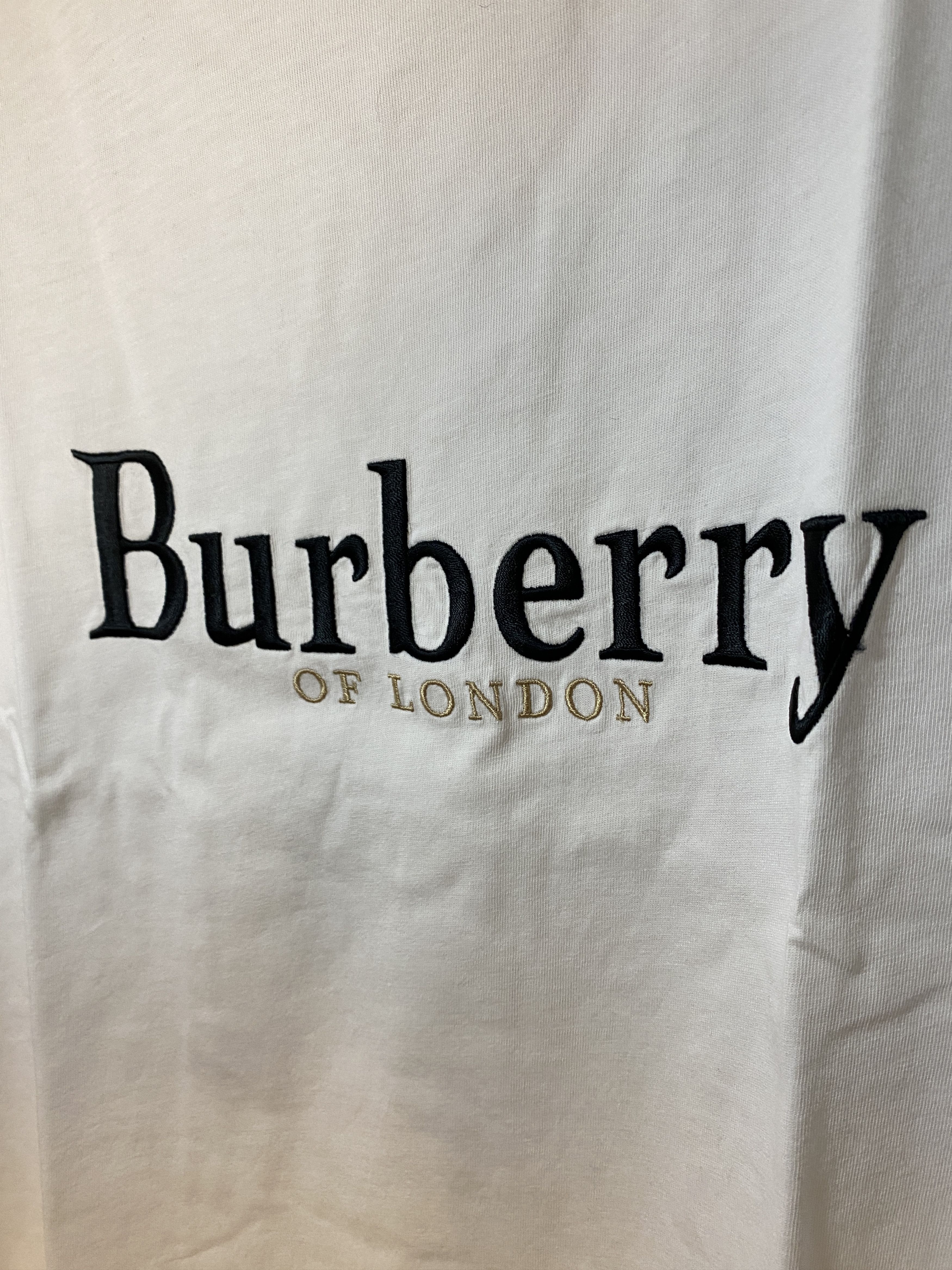 Burberry Burberry embroidered Logo tee Tisci's Era Size US M / EU 48-50 / 2 - 3 Thumbnail