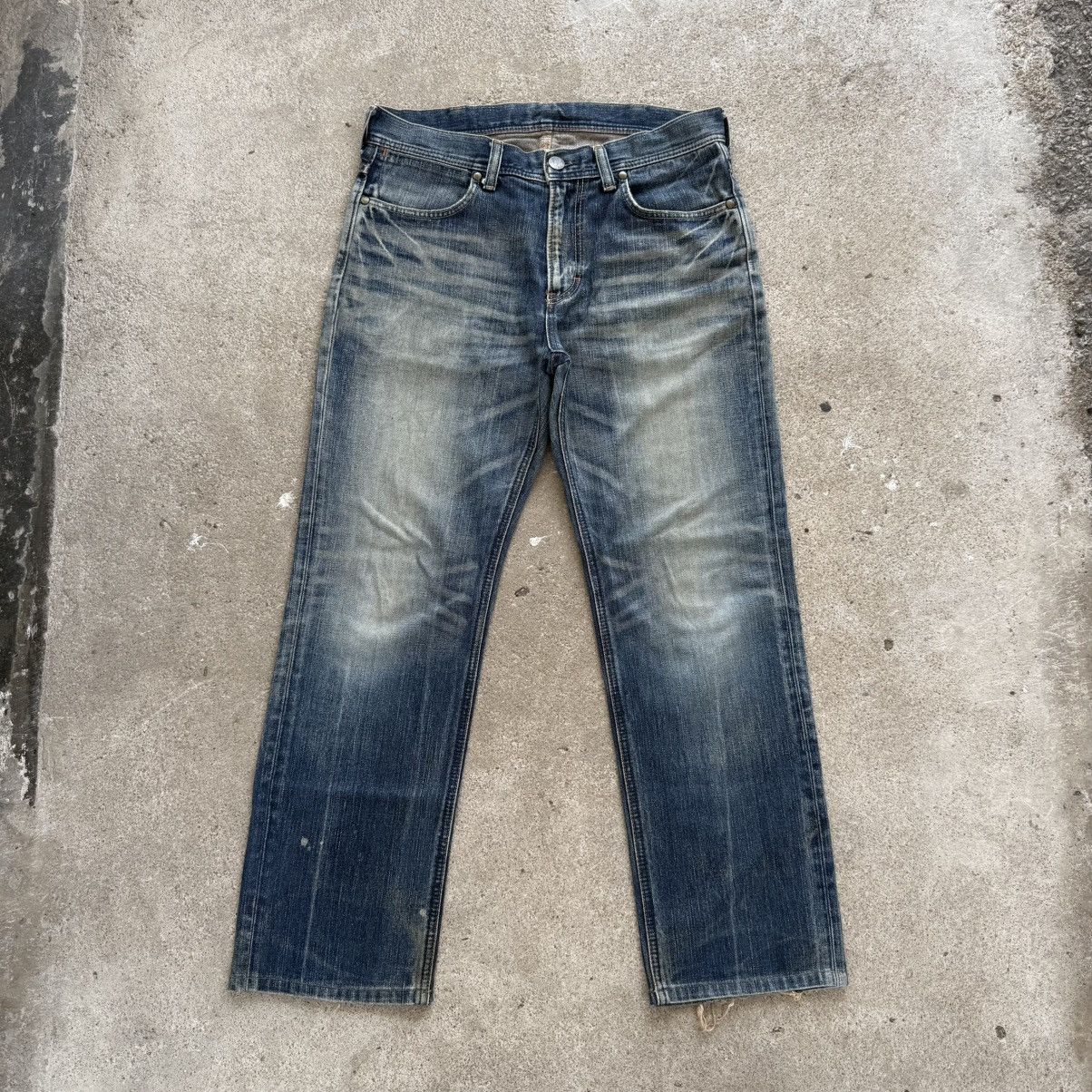Wrangler VINTAGE WRANGLER FADED JEAN DENIM PANTS Size US 35 - 1 Thumbnail