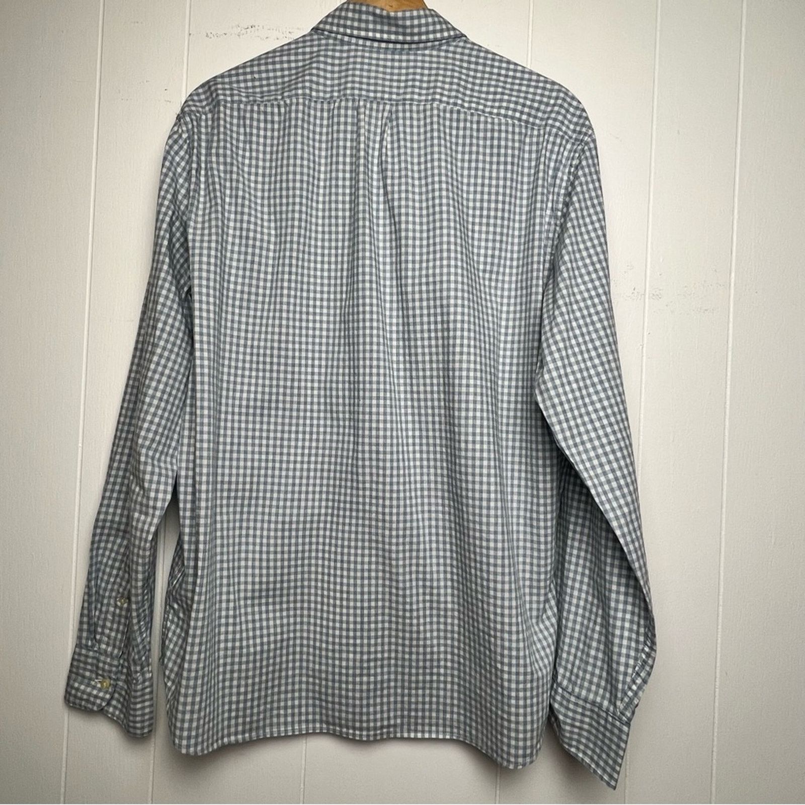 J.Crew J Crew Blue & White Gingham Button Down Shirt Men’s Size XL Size US XL / EU 56 / 4 - 10 Thumbnail