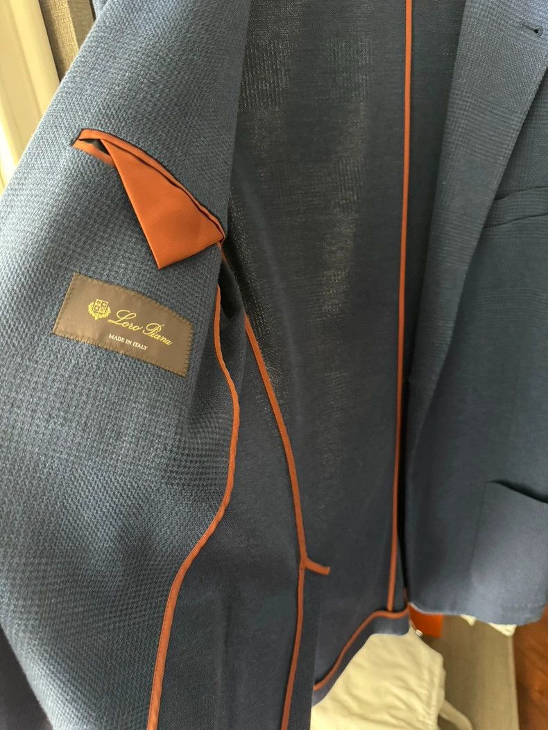 Loro Piana LORO PIANA size52 Silk cotton blend Size 38S - 2 Thumbnail
