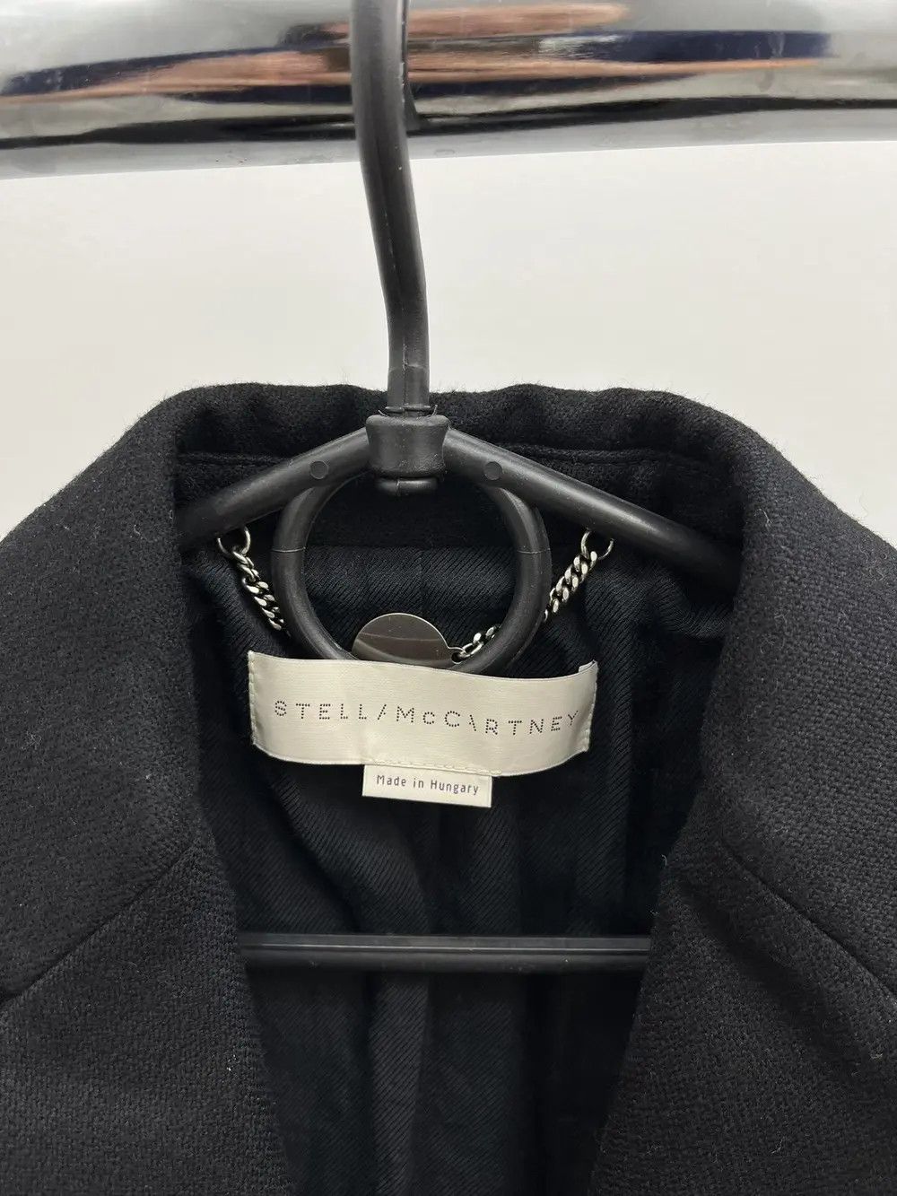 Stella McCartney Stella McCartney Single Button Classic Wool Coat Size S / US 4 / IT 40 - 2 Thumbnail