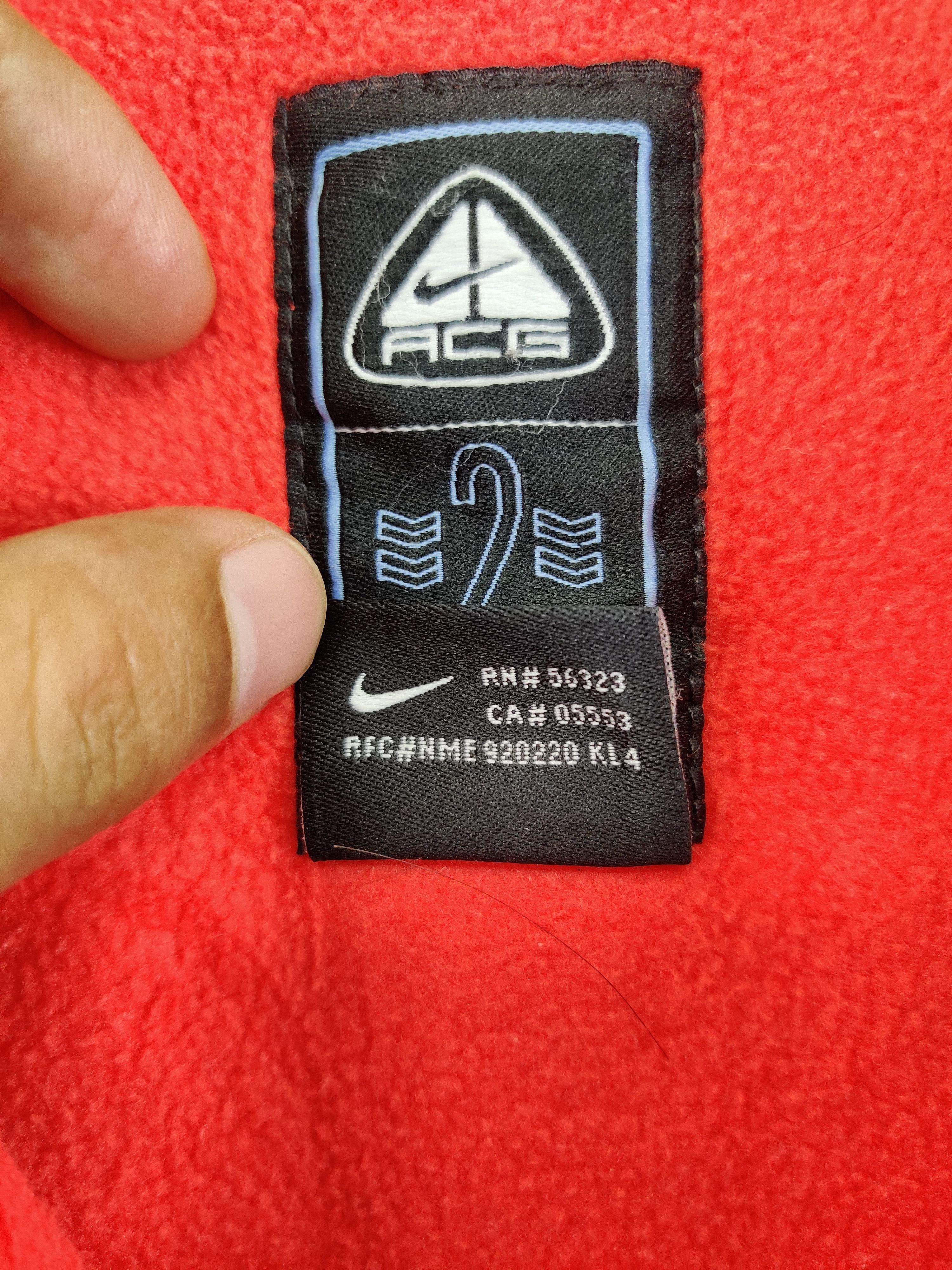 Nike Vintage Nike ACG Fleece Zip Up Vest Size US L / EU 52-54 / 3 - 11 Thumbnail