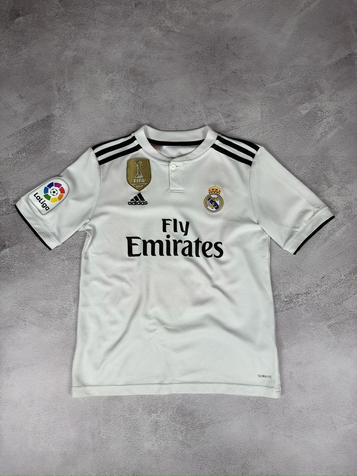 Adidas Real Madrid Sergio Ramos Kids Jersey 18/19 Size US XXS / EU 40 - 1 Thumbnail