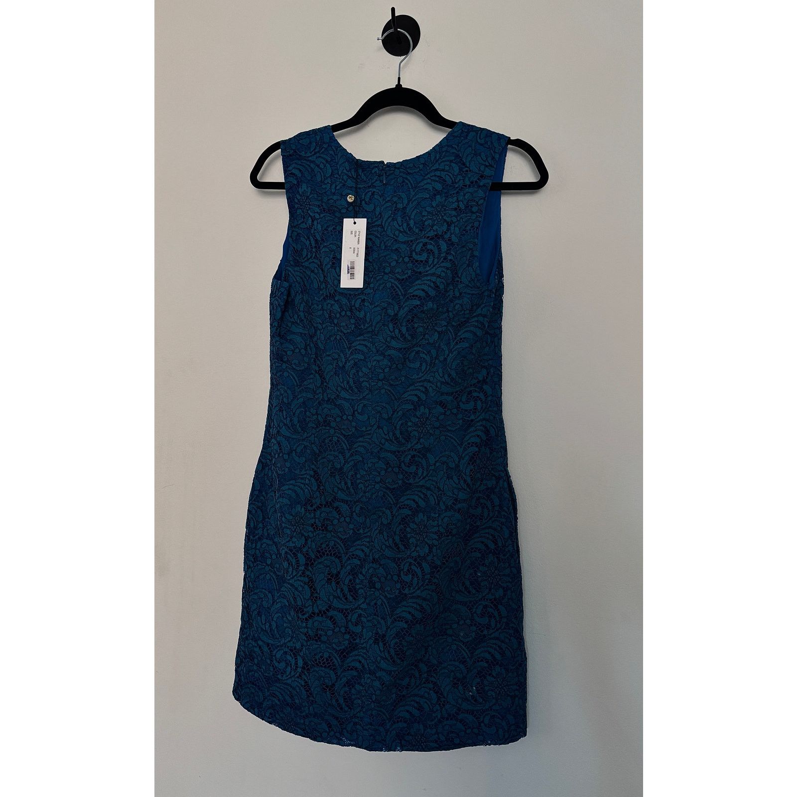 Adam Lippes ADAM LIPPES NWT Lace Sheath Dress Silk Lined V-Neck Size M / US 6-8 / IT 42-44 - 2 Thumbnail