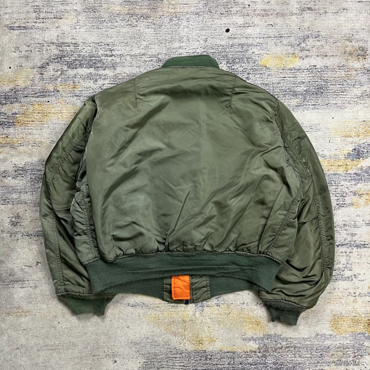 Alpha Industries Vintage alpha industries Ma-1 bomber jacket Size US XL / EU 56 / 4 - 3 Thumbnail