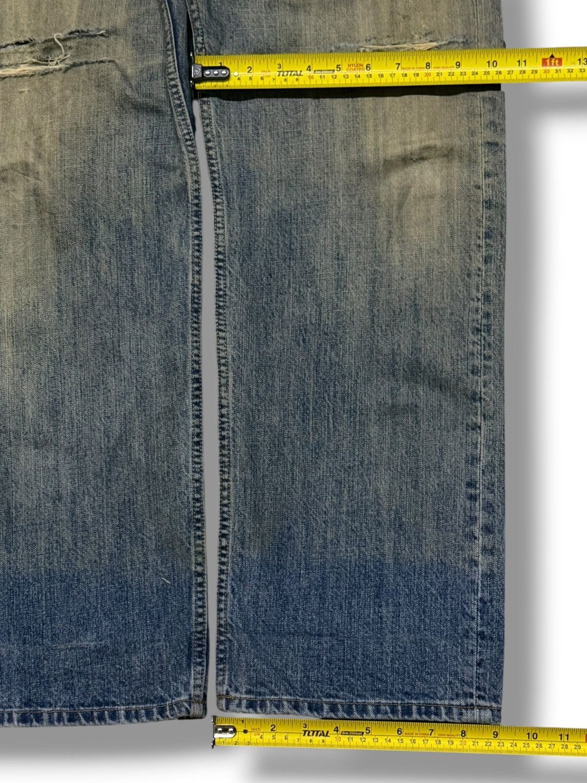 Japanese Brand Vintage Villand Japanese Denim Jeans | Relaxed Wide Fit W32 Size US 32 / EU 48 - 14 Thumbnail