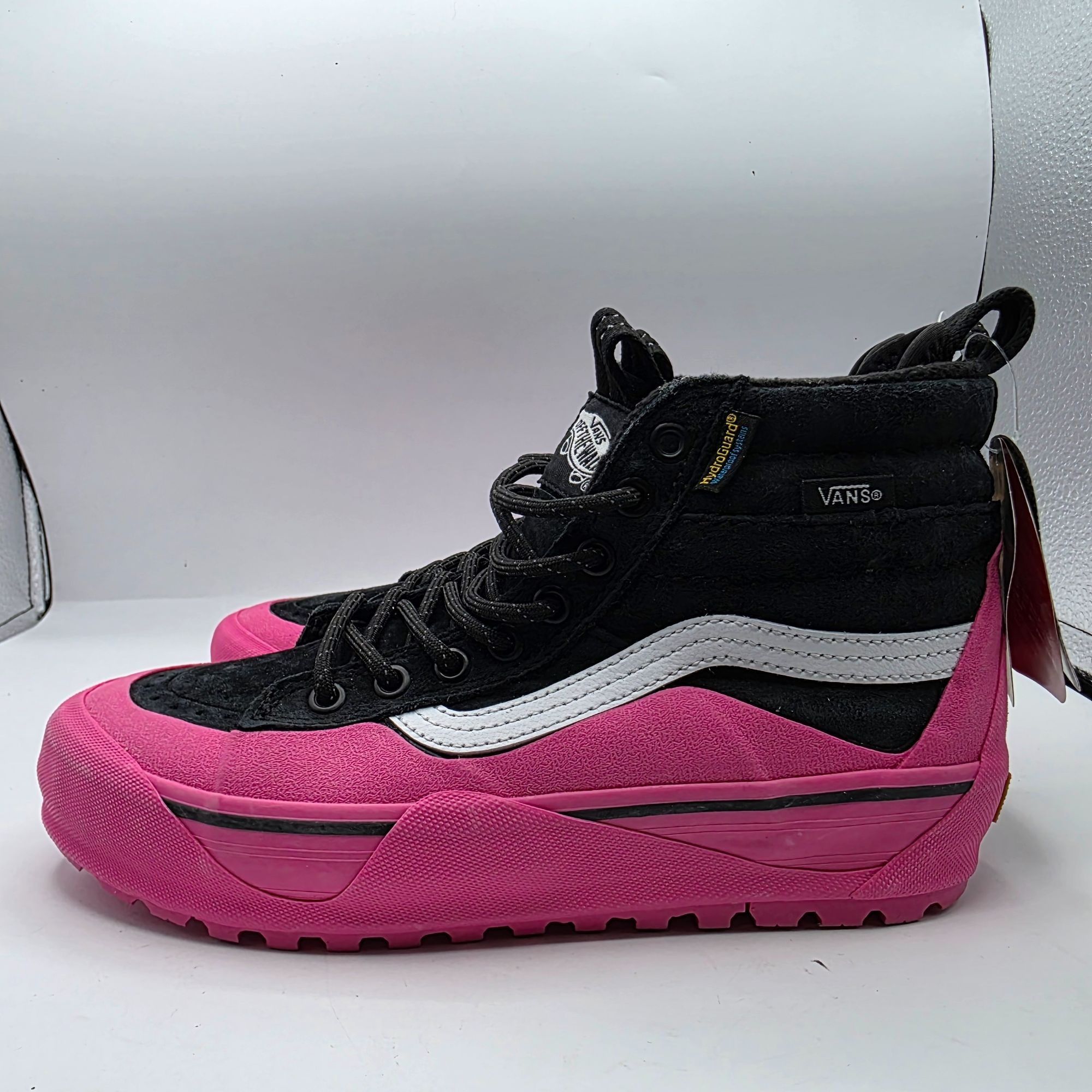 Vans Vans Sk8 Hi Dip MTE 2 Womens Size 7 Black Pink High Top Shoe Size US 7 / IT 37 - 15 Thumbnail