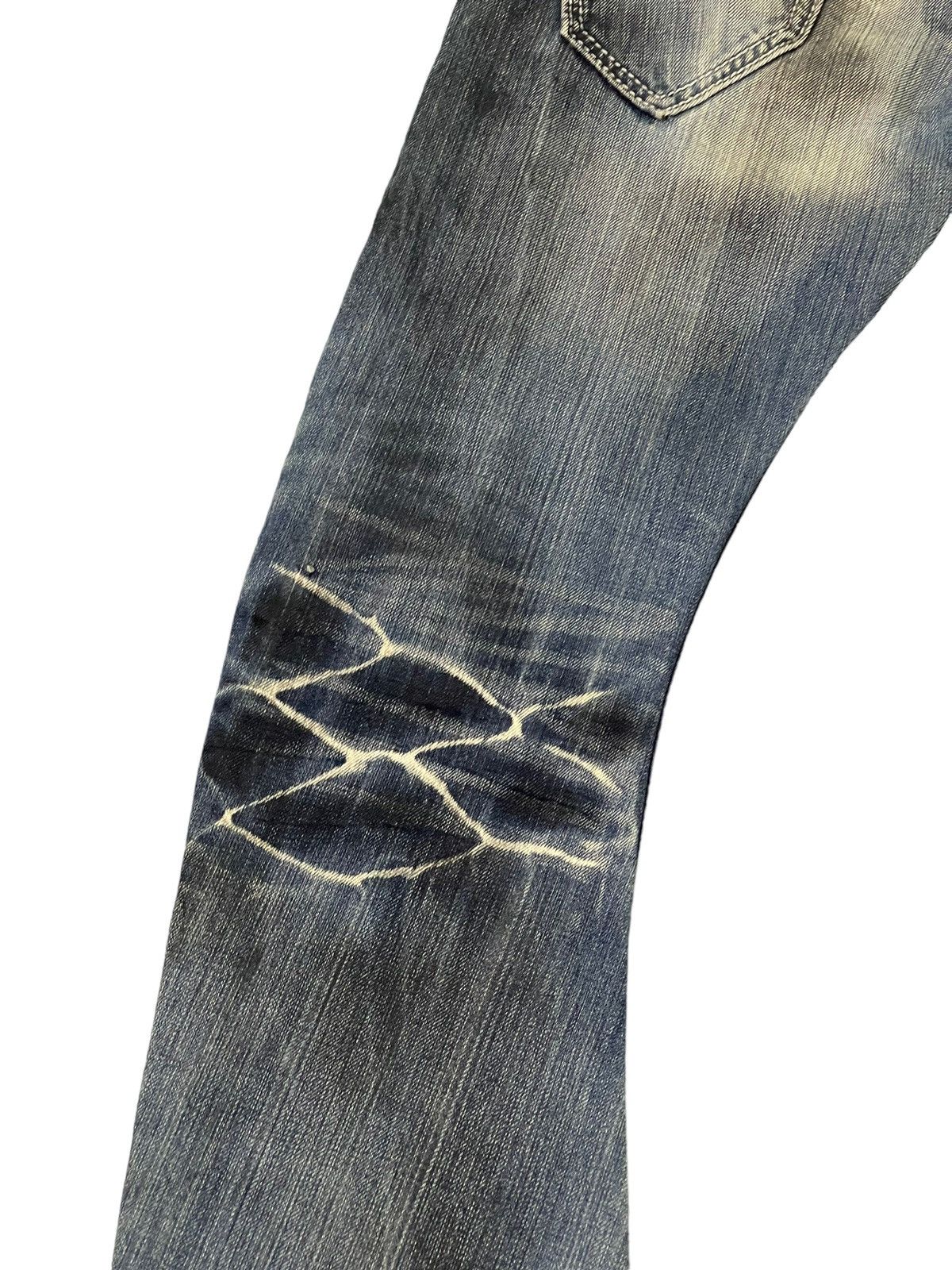 BUFFALO BOBS Flare Jeans Johnny Wolf Curv Leg Distress Low Rise Slim 8🟦1 Size US 30 / EU 46 - 16 Thumbnail