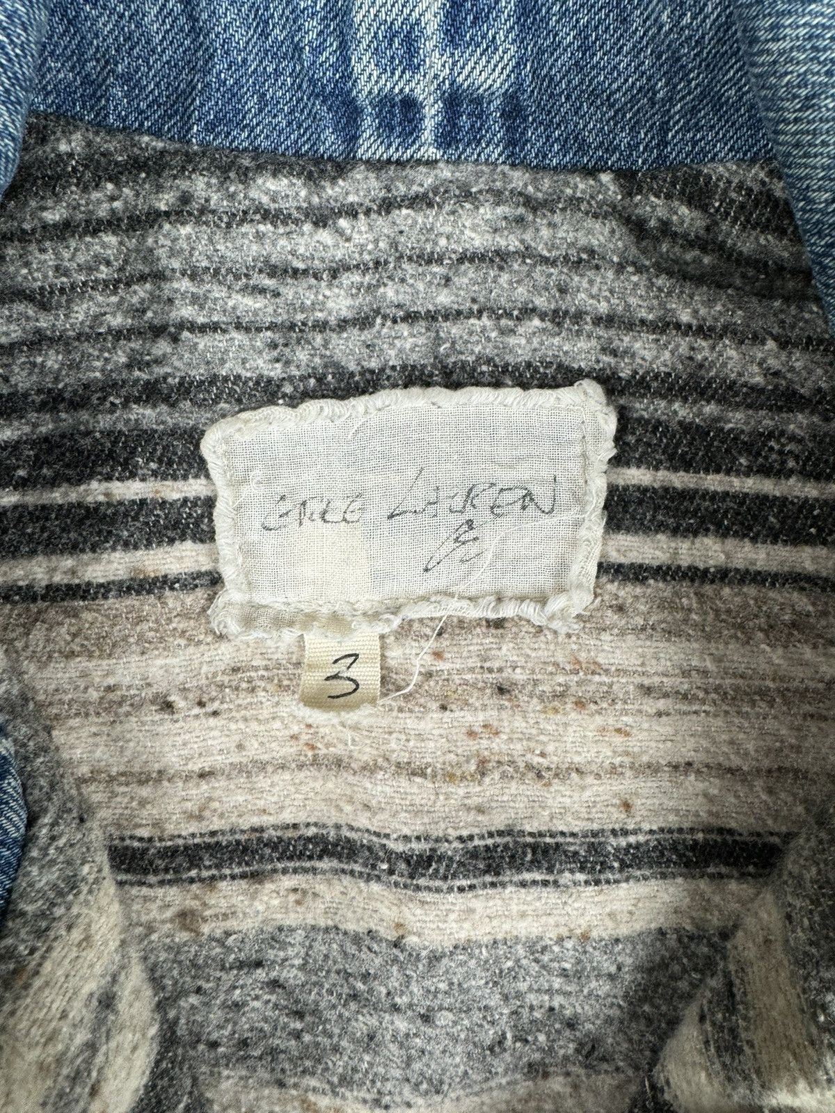 Greg Lauren Denim Sherpa High Tech Zip Size US L / EU 52-54 / 3 - 4 Thumbnail