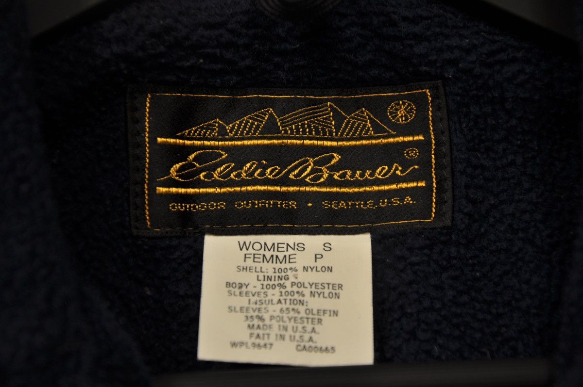 Eddie Bauer × Vintage Vintage Eddie Bauer women’s Bomber jacket Size S / US 4 / IT 40 - 4 Thumbnail