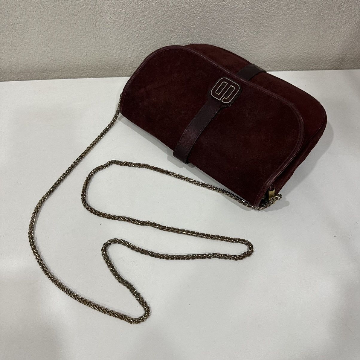Christian Dior Monsieur ‼️YES‼️ VINTAGE CHRISTIAN DIOR CD SUEDE LEATHER CROSSBODY BAG Size ONE SIZE - 4 Thumbnail