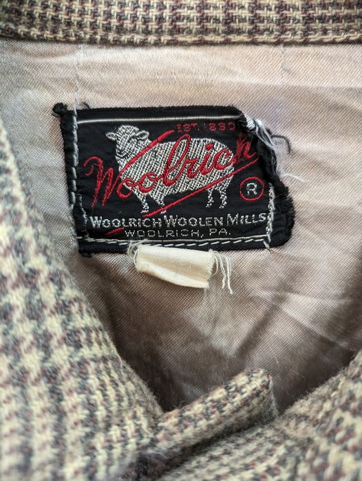 Vintage 1950s Woolrich Mackinaw Style Jacket | Grailed