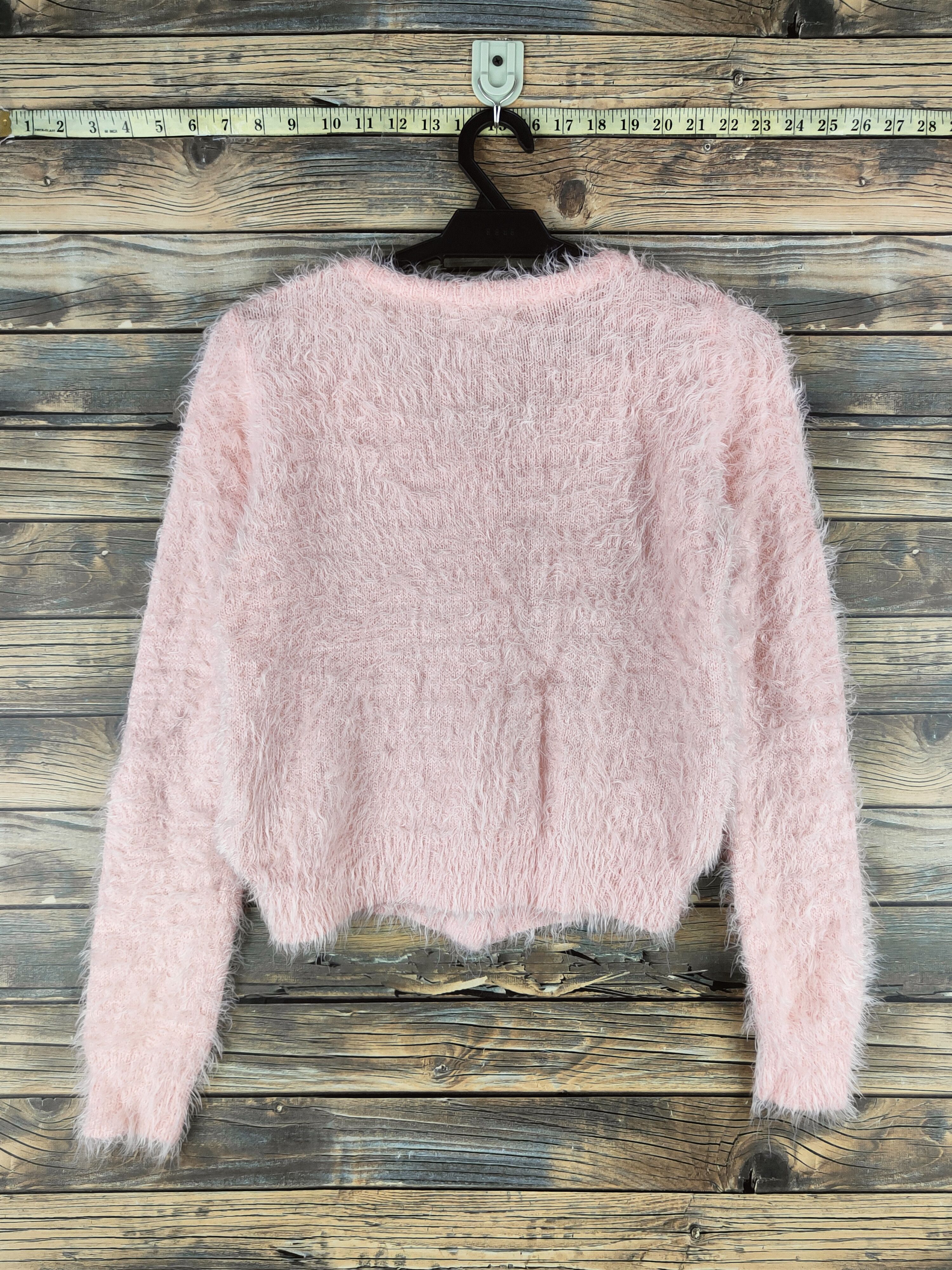 Japanese Brand DL Sorridere-Hello Kitty Peach Fur Mohair Knitwear #46-554 Size S / US 4 / IT 40 - 7 Thumbnail