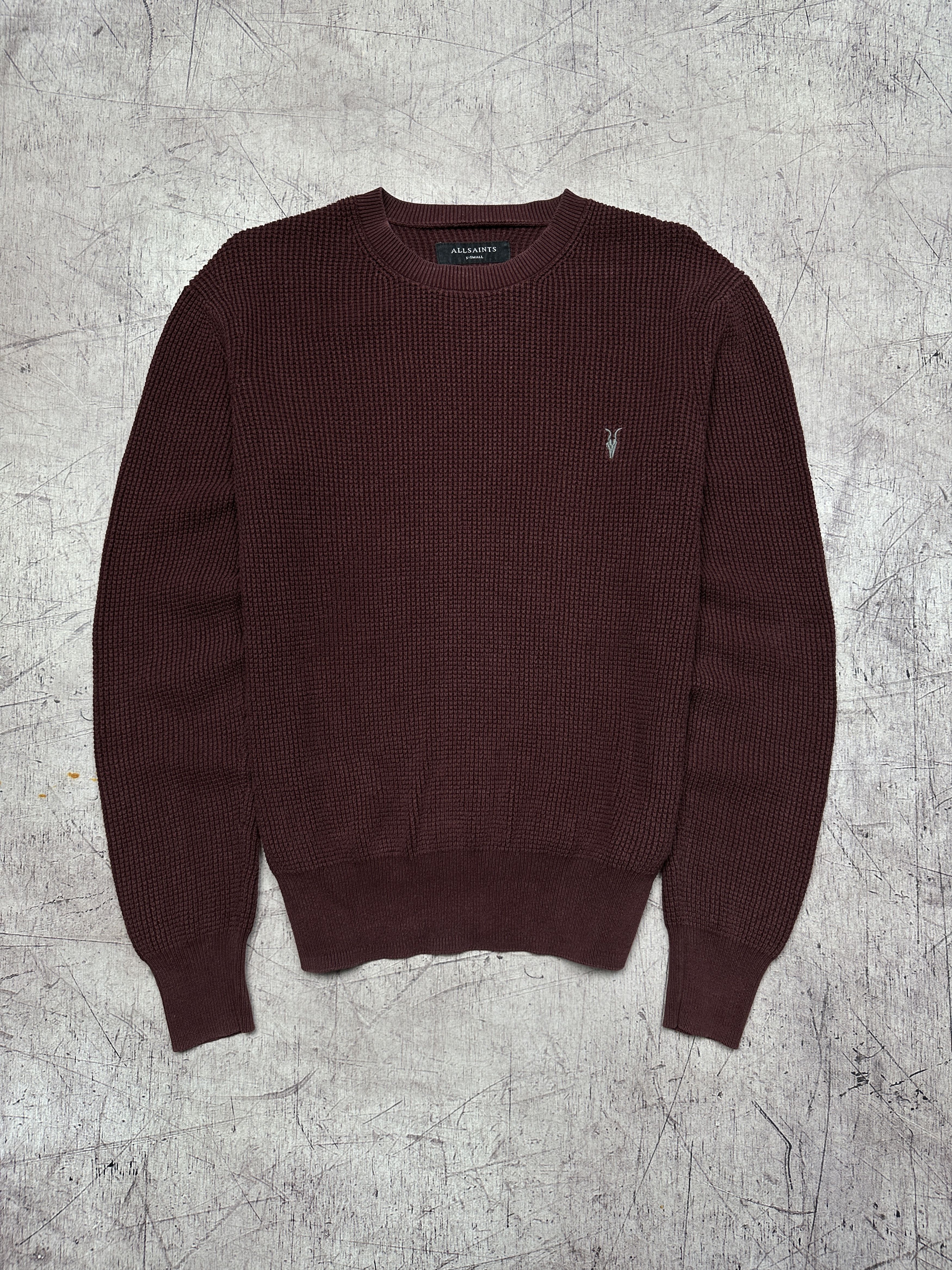 Allsaints Allsaint Mens Rias Crew Neck Knit Sweater Size US XS / EU 42 / 0 - 1 Thumbnail