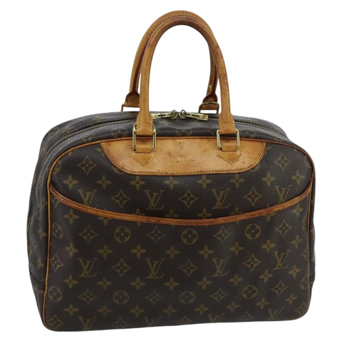 Louis Vuitton Deauville Brown Canvas Handbag (Pre-Owned) Size ONE SIZE - 1 Thumbnail