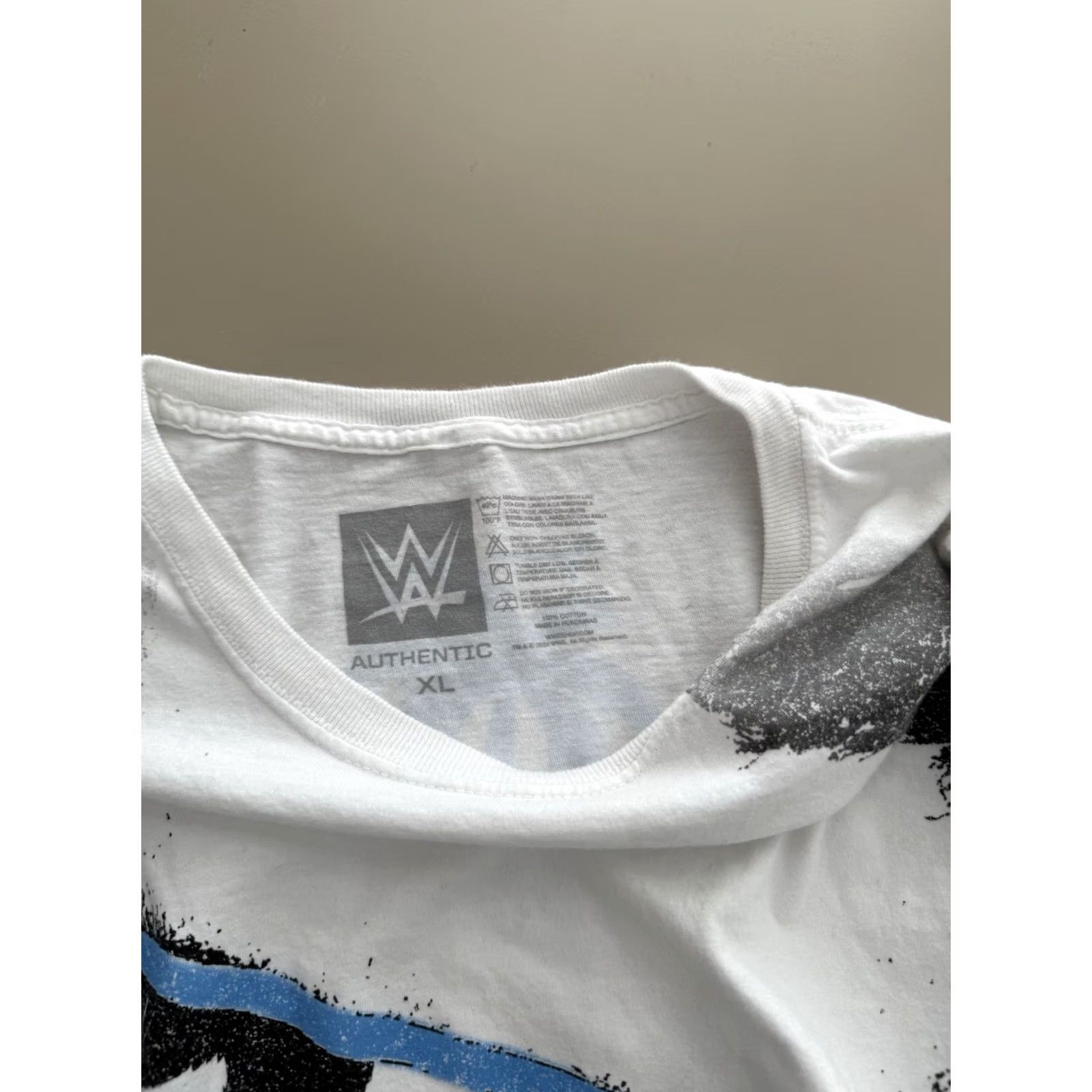 Vintage VINTAGE not | WWE YEET Dream Graphic T-Shirt Men’s XL White Blue Palm Tree Authentic Wear Size US XL / EU 56 / 4 - 3 Thumbnail