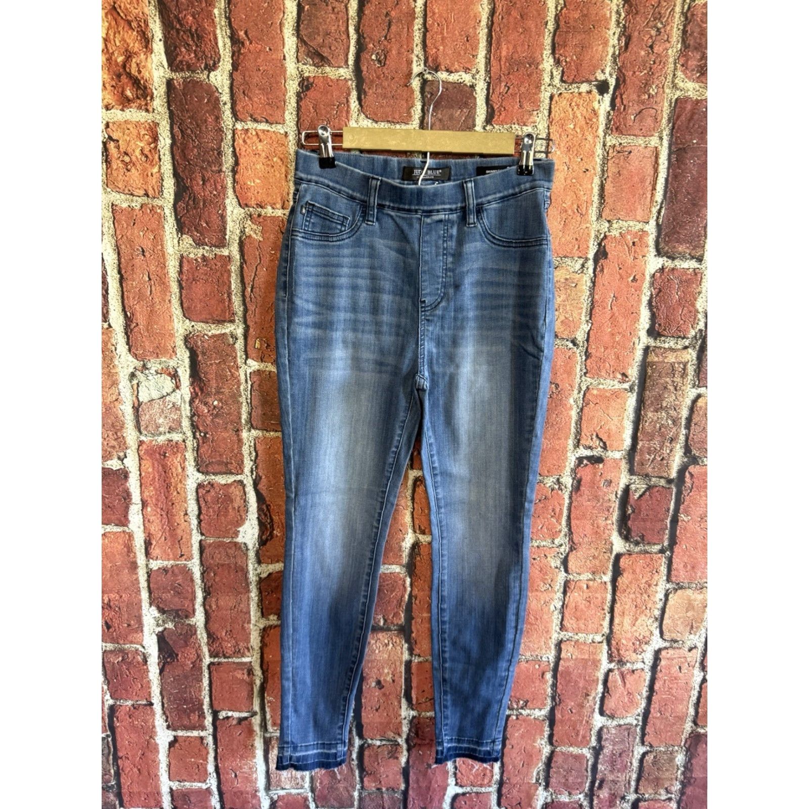 Denime Judy Blue Womens Jeans Skinny Fit Blue Denim Size 7/28 Womens Size 28" / US 6 / IT 42 - 2 Thumbnail