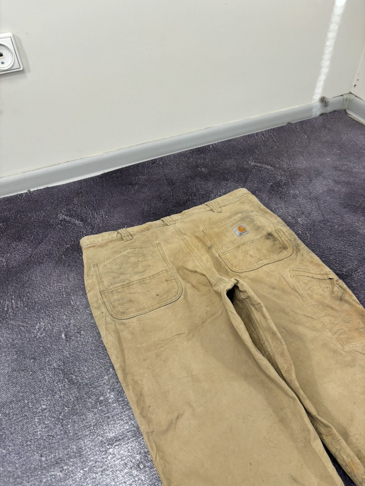 Carhartt Vintage Carhartt Distressed Work Hype Baggy Pants Size US 38 / EU 54 - 6 Thumbnail