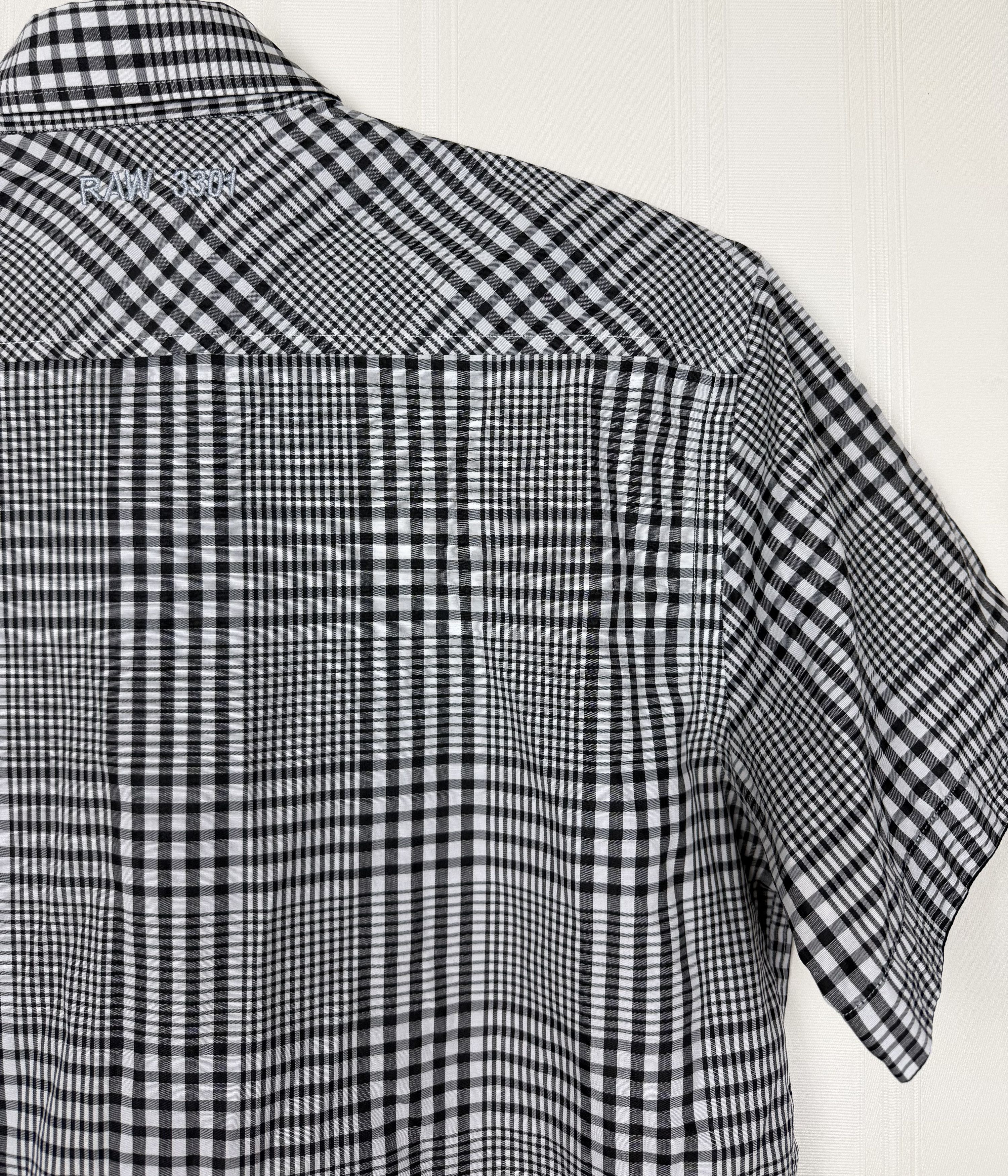 G-Star G-Star Gray Plaid Short Sleeve Shirt Size US M / EU 48-50 / 2 - 11 Thumbnail